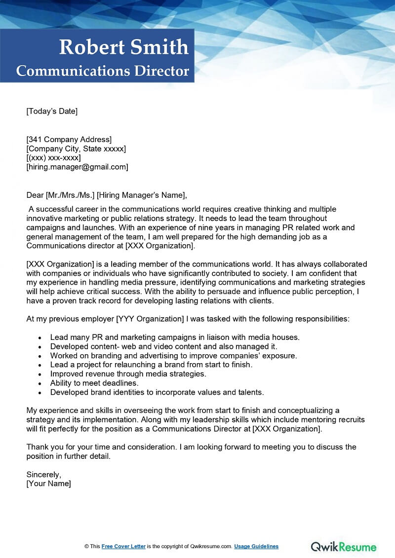 Content Moderator Cover Letter Examples QwikResume