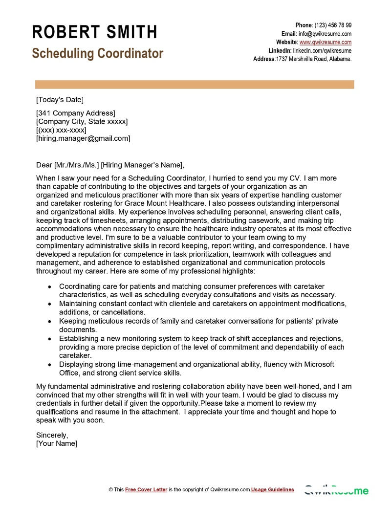 Ofccp Scheduling Letter