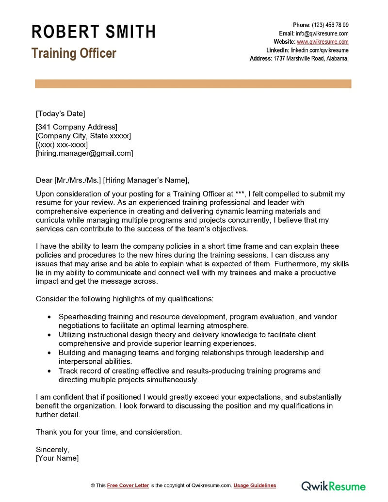 Training Request Letter Sle Pdf Infoupdate