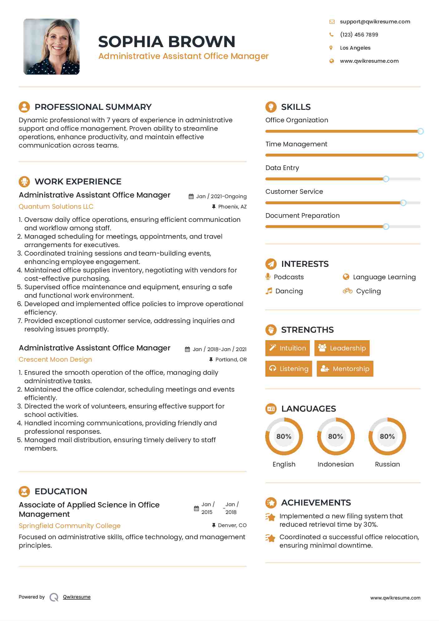 Personal Assistant Office Manager Job Description Free 9 Sample
