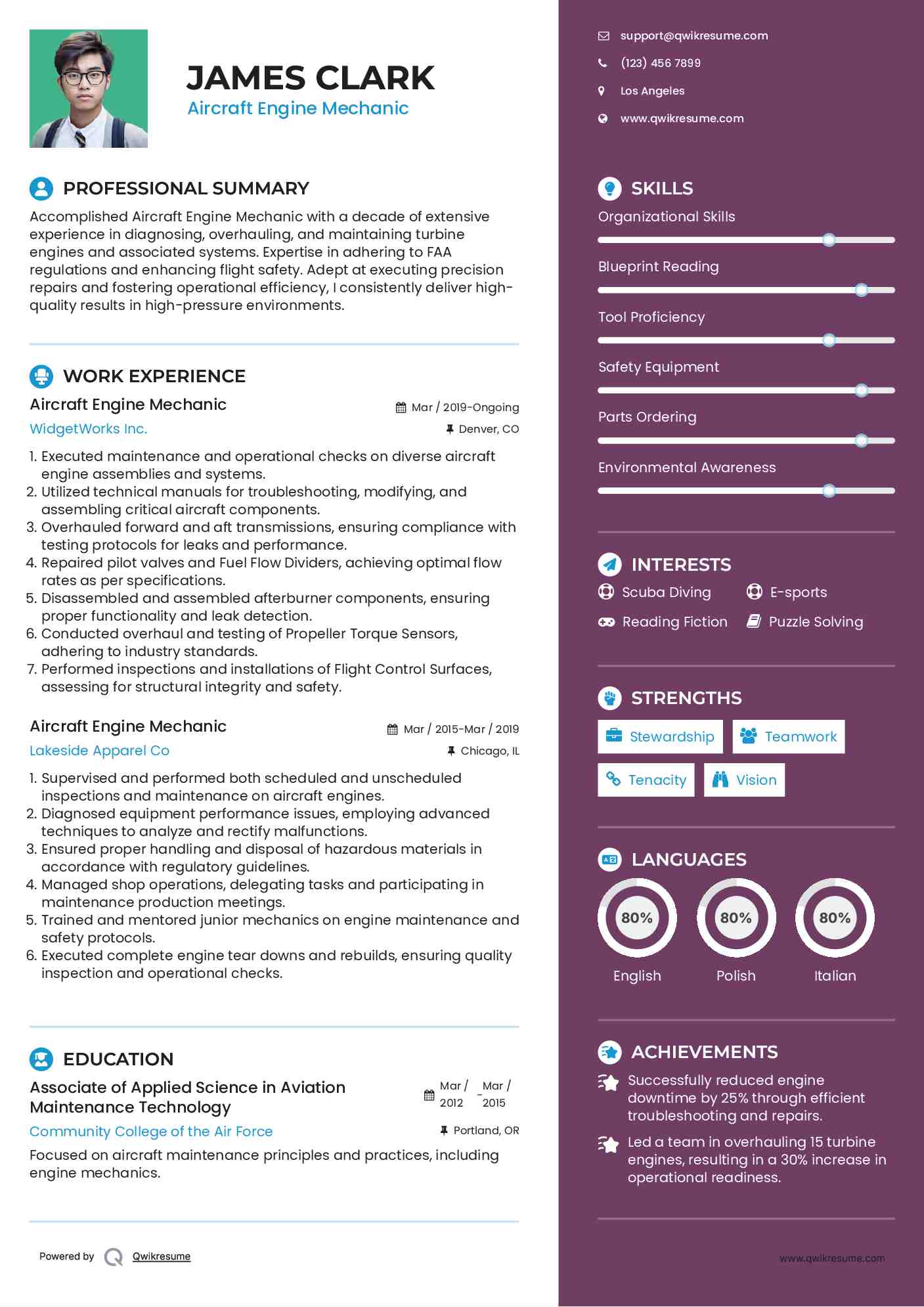 10 Aircraft Engine Mechanic Resume - Aircraft Engine Mechanic 1581066969 Pdf 