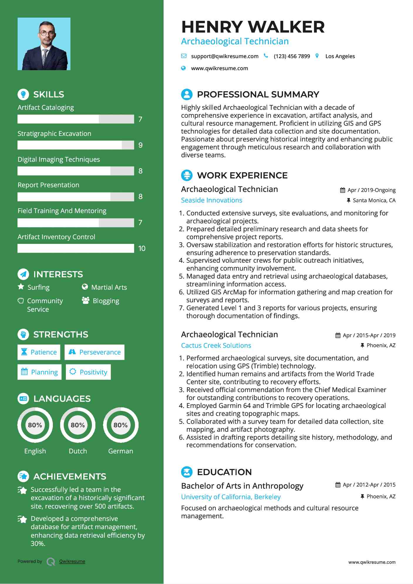 Sales representative bio image