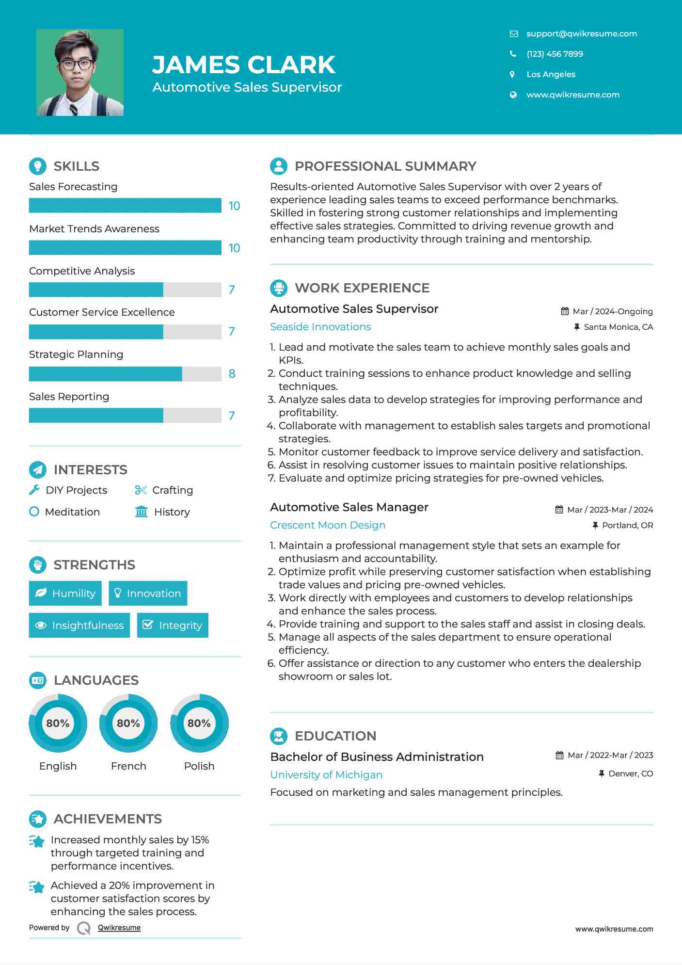 10 Automotive Sales Manager Resume - Automotive Sales Manager 1695608672 Pdf