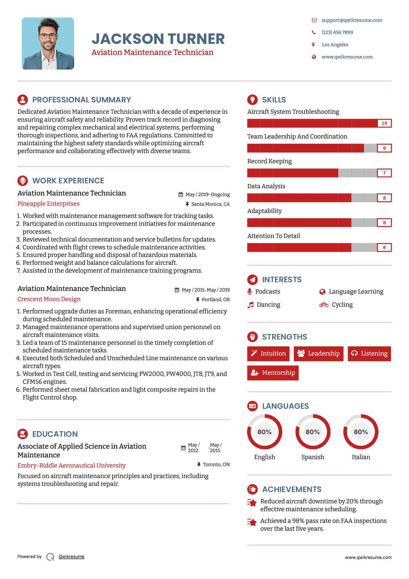 10 Aviation Maintenance Technician - Aviation Maintenance Technician 1584010888 Pdf
