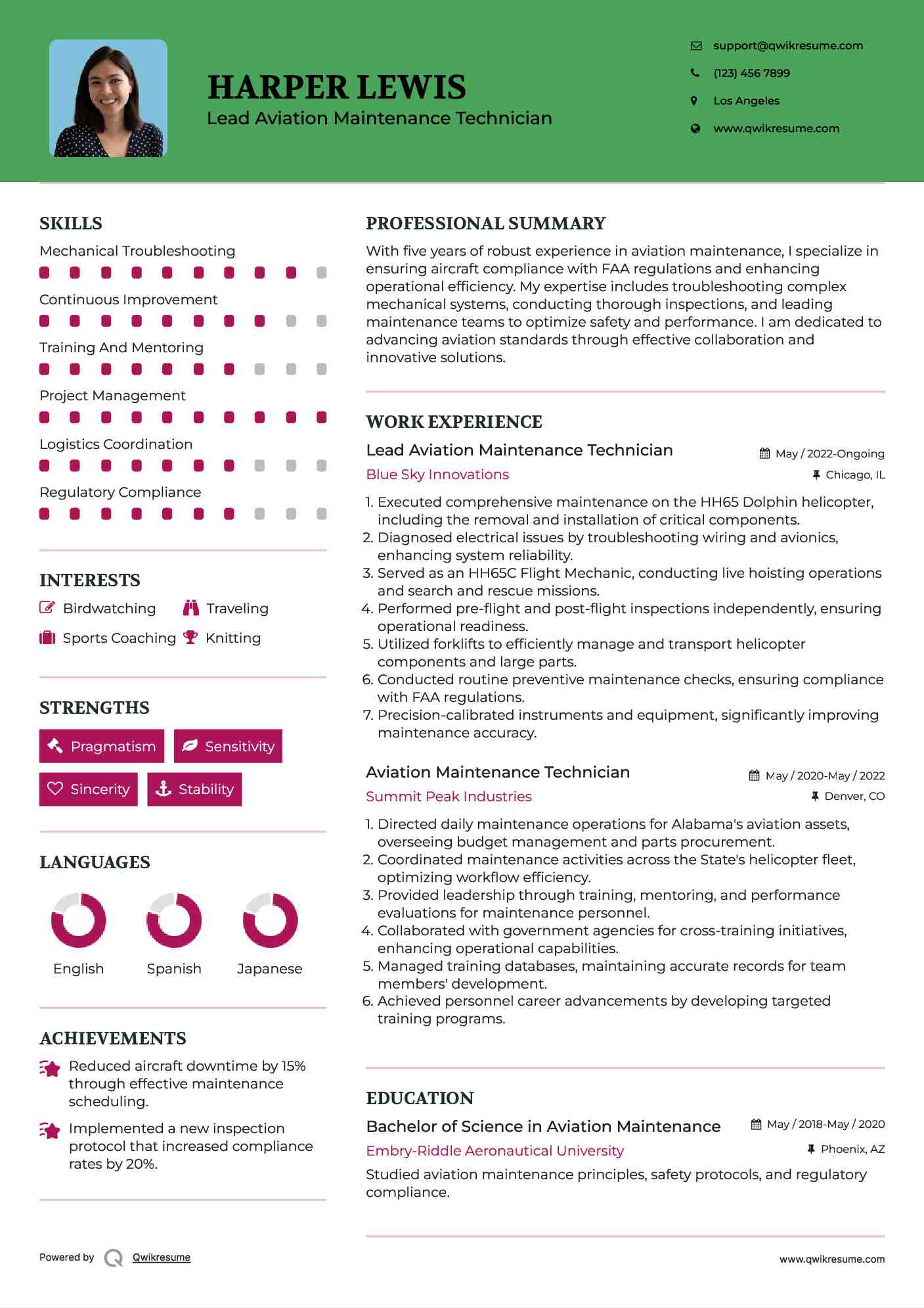 10 Aviation Maintenance Technician - Aviation Maintenance Technician 1584011170 Pdf
