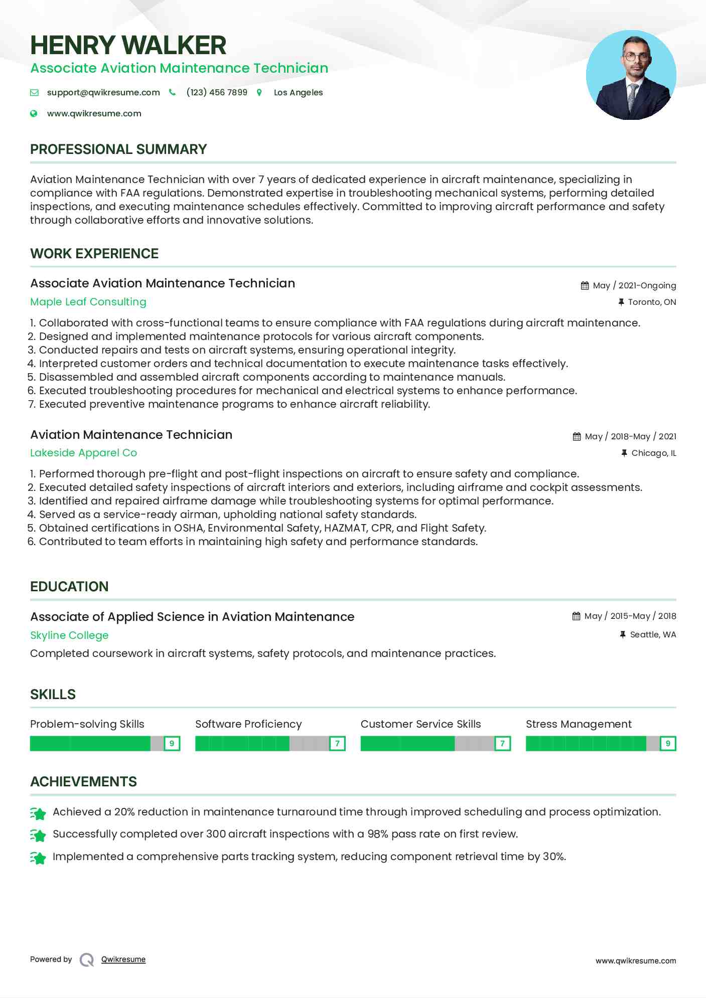 10 Aviation Maintenance Technician - Aviation Maintenance Technician 1584011333 Pdf