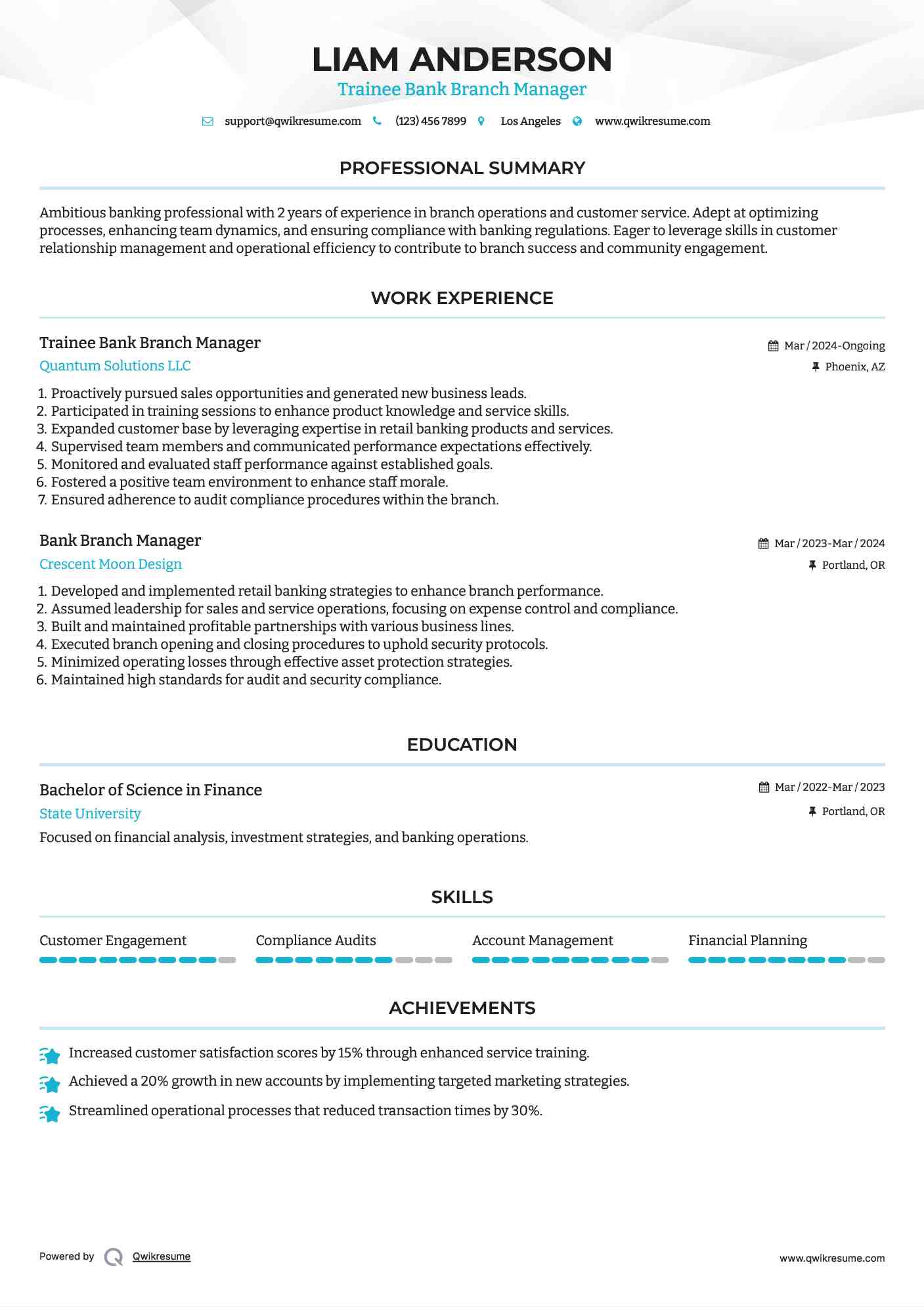 10 Bank Branch Manager Resume - Bank Branch Manager 1675494610 Pdf 