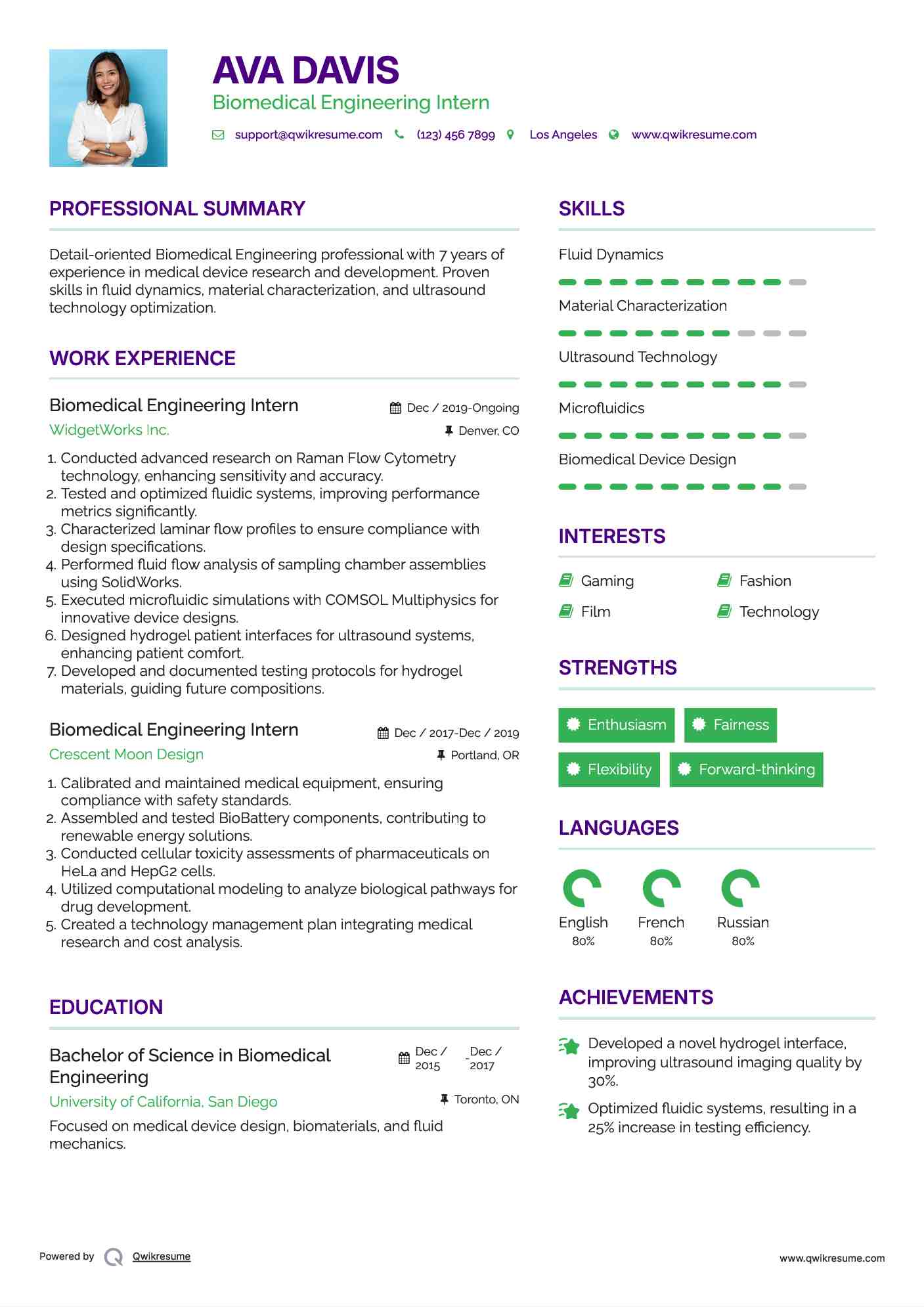 10 Biomedical Engineering Intern - Biomedical Engineering Intern 1661163041 Pdf 