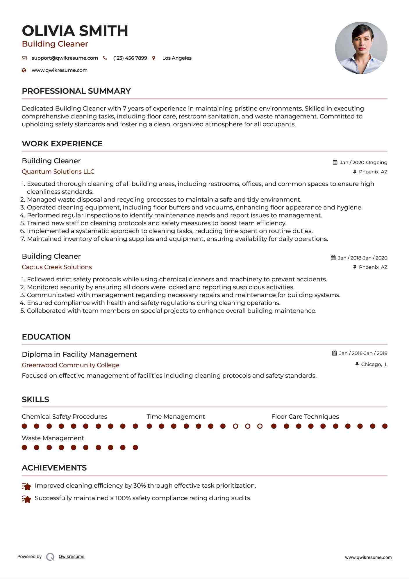 Building Cleaner Resume Format