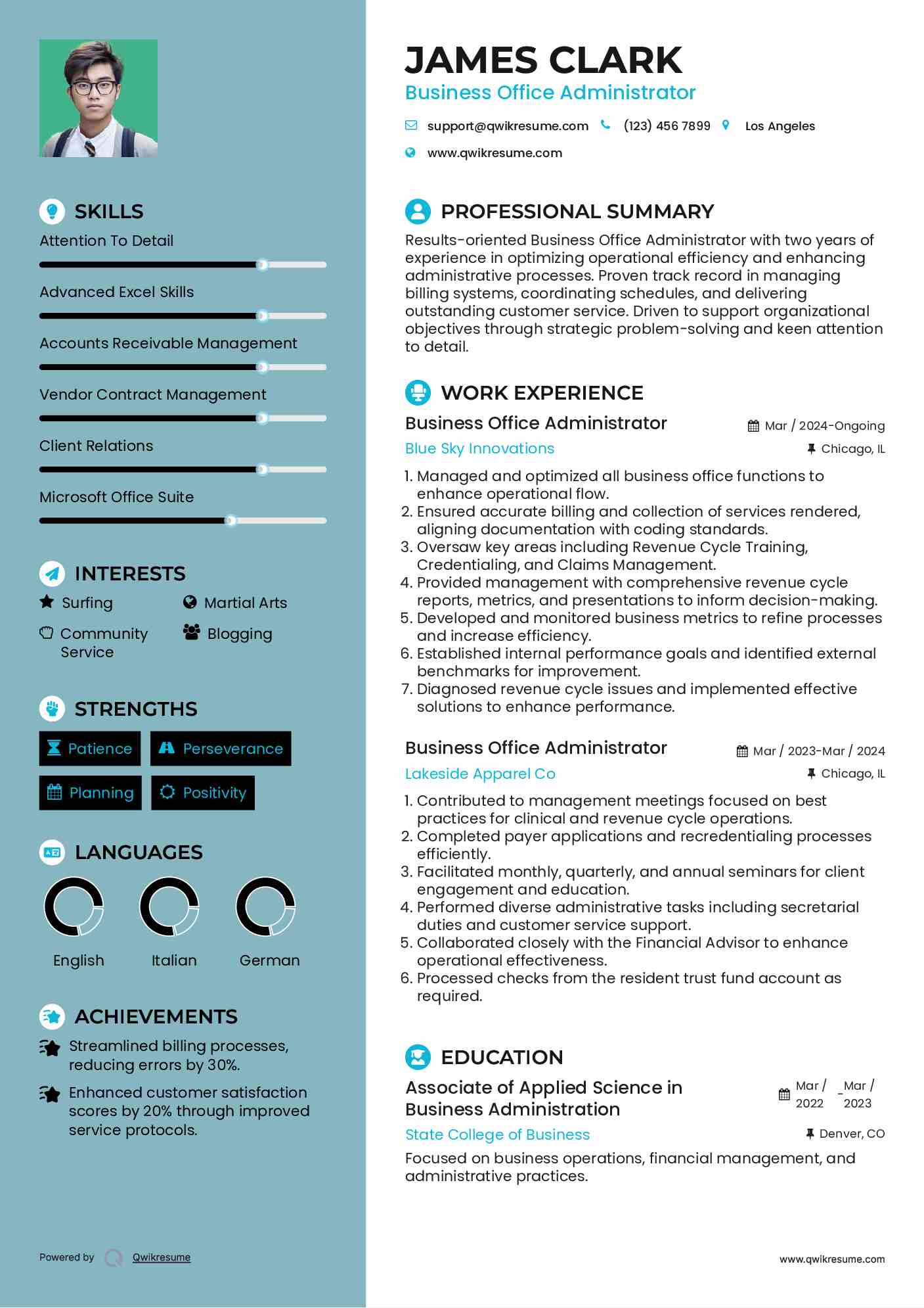 10 Business Office Administrator - Business Office Administrator 1582806733 Pdf 