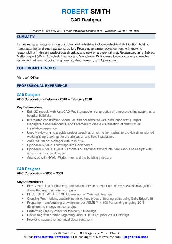 Senior Designer Resume Samples QwikResume