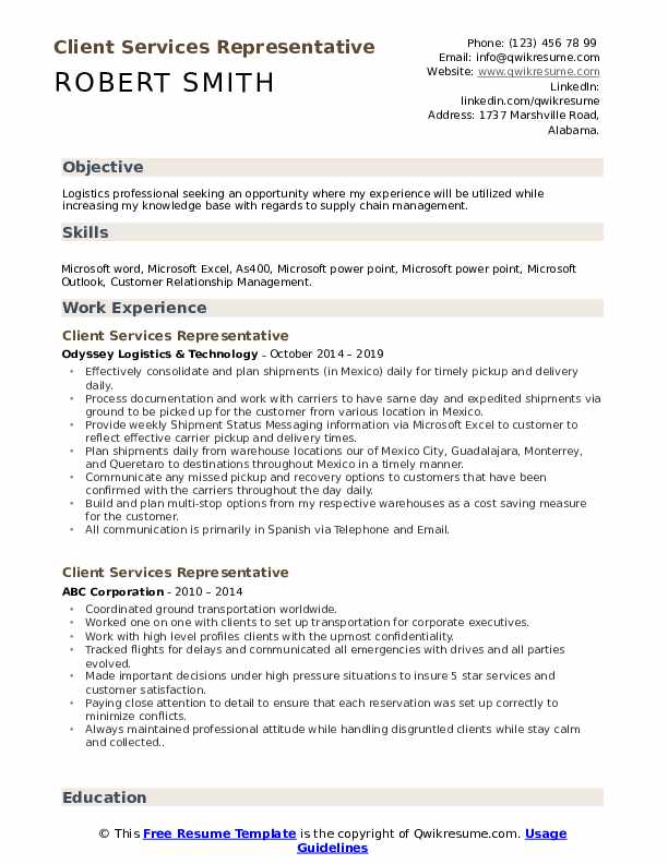 Client Services Representative Resume Samples QwikResume Client Services Representative Resume Samples QwikResume