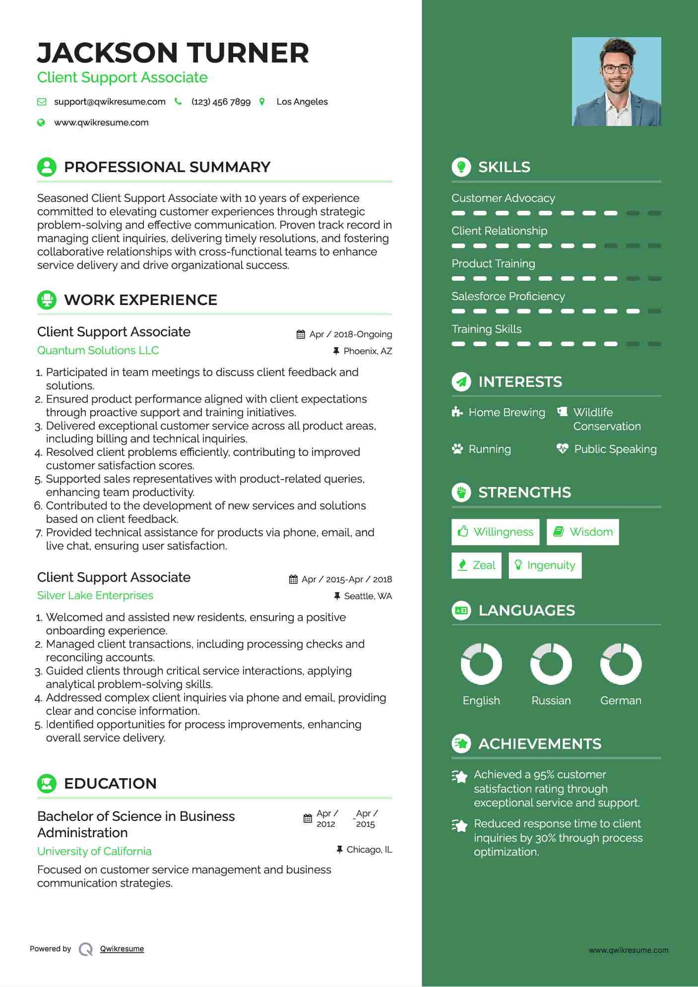 10 Client Support Associate Resume Samples Templates For 2025 10 Client Support Associate Resume Samples Templates For 2025