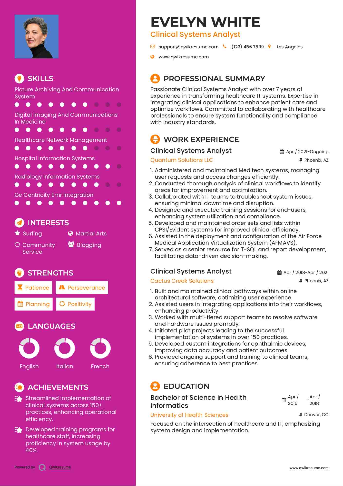 10 Clinical Systems Analyst Resume - Clinical Systems Analyst 1584082335 Pdf