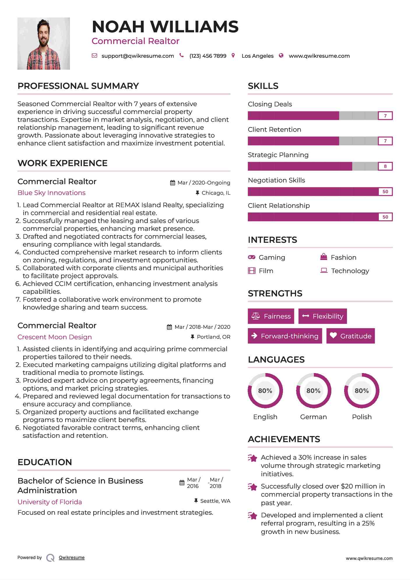 10  Commercial Realtor Resume Samples Templates for 2025 10  Commercial Realtor Resume Samples Templates for 2025