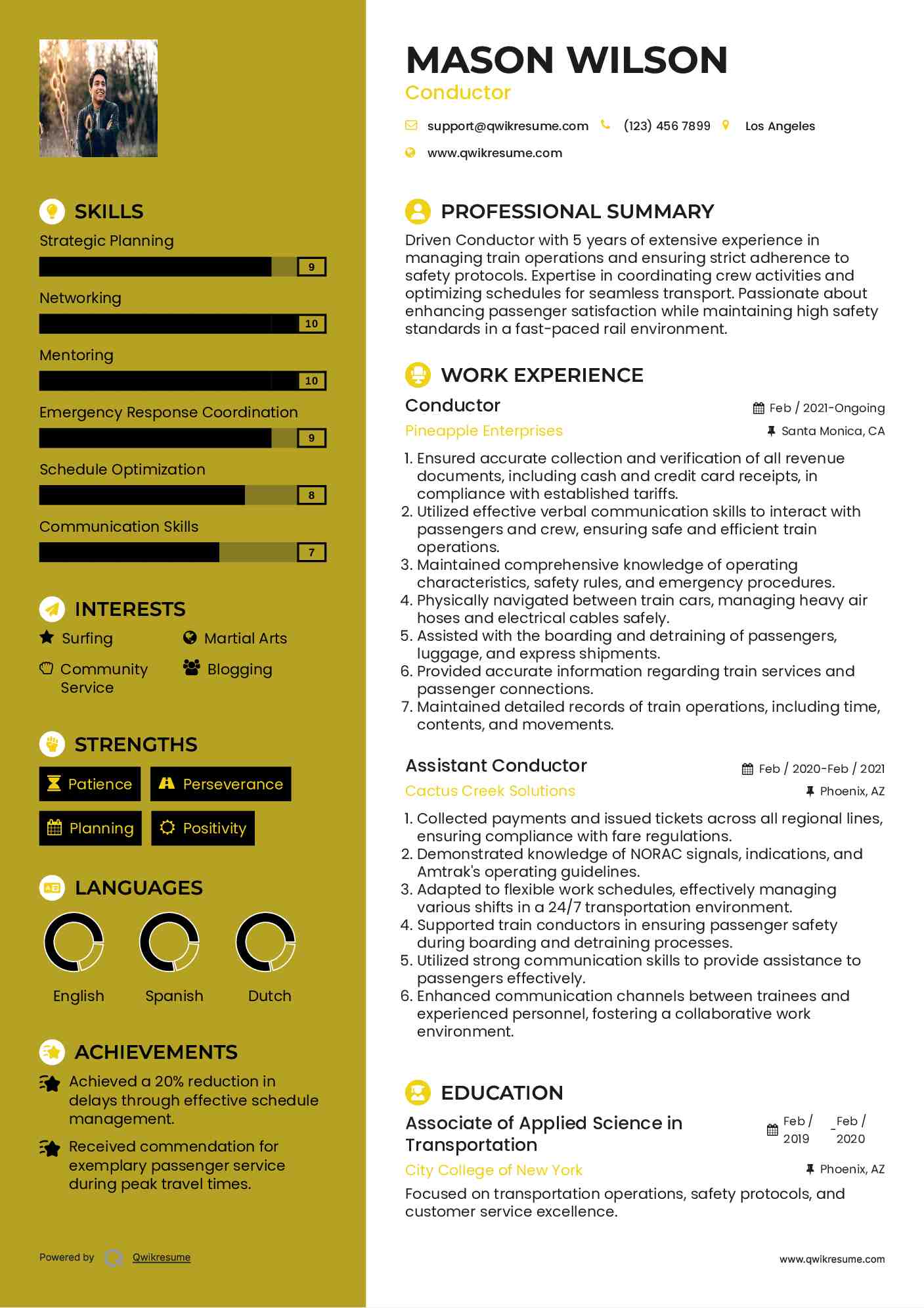 conductor resume samples qwikresume railroad conductor cover letter