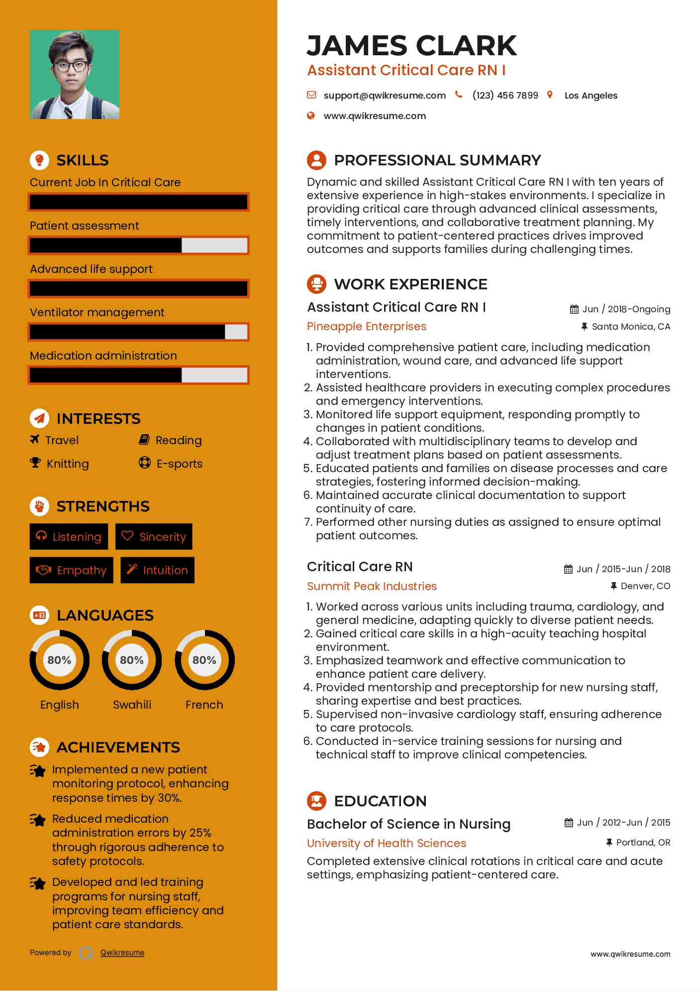 10 Critical Care Nurse Resume - Critical Care Rn 1585978880 Pdf 