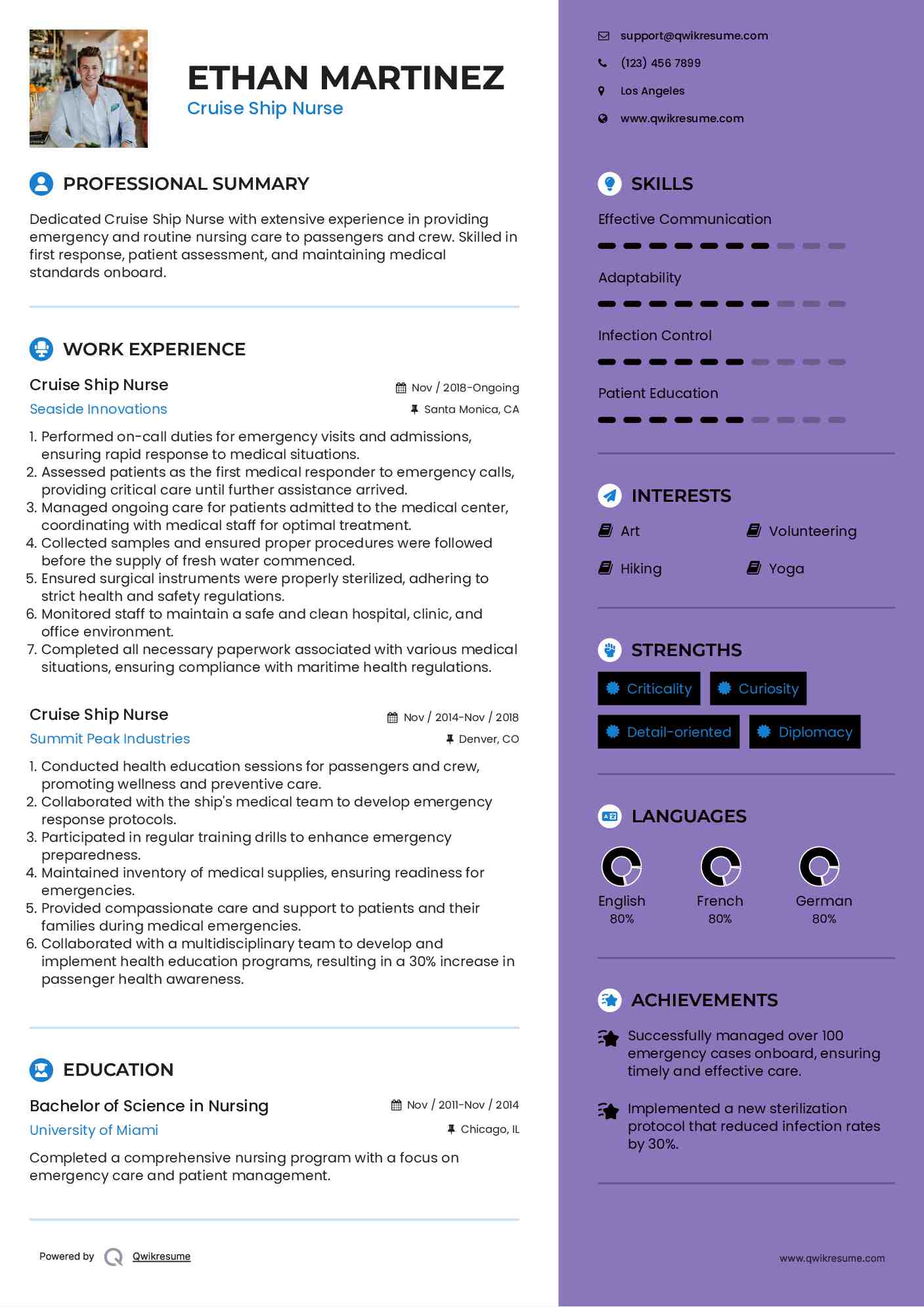 10 Cruise Ship Nurse Resume Samples - Cruise Ship Nurse 1701952134 Pdf 