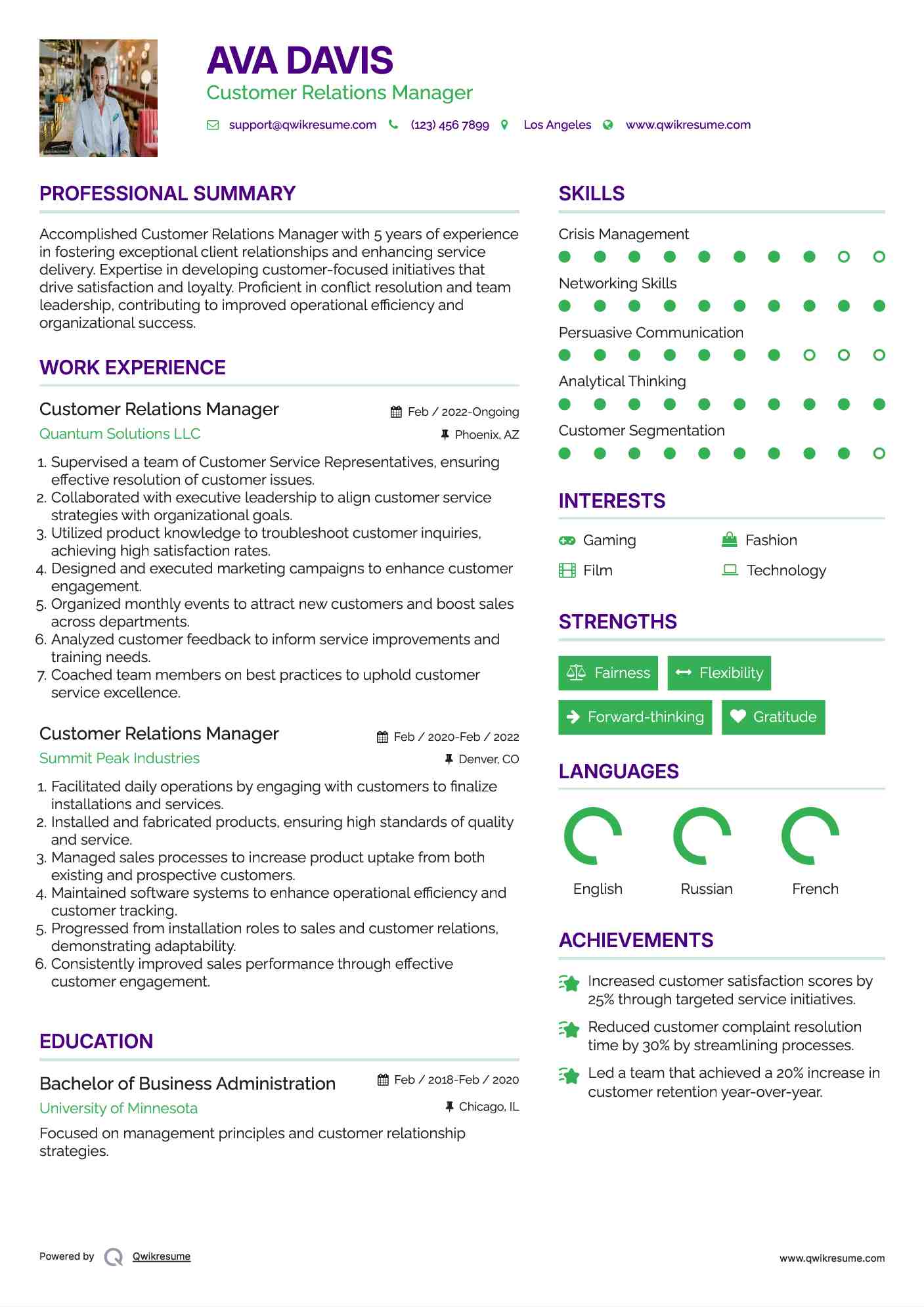 10 Customer Relations Manager - Customer Relations Manager 1562664085 Pdf 