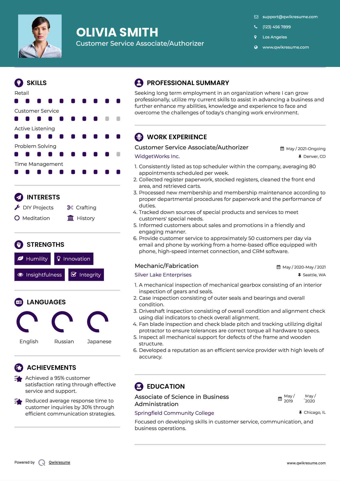 Customer Service Associate Resume Samples QwikResume Customer Service Associate Resume Samples QwikResume