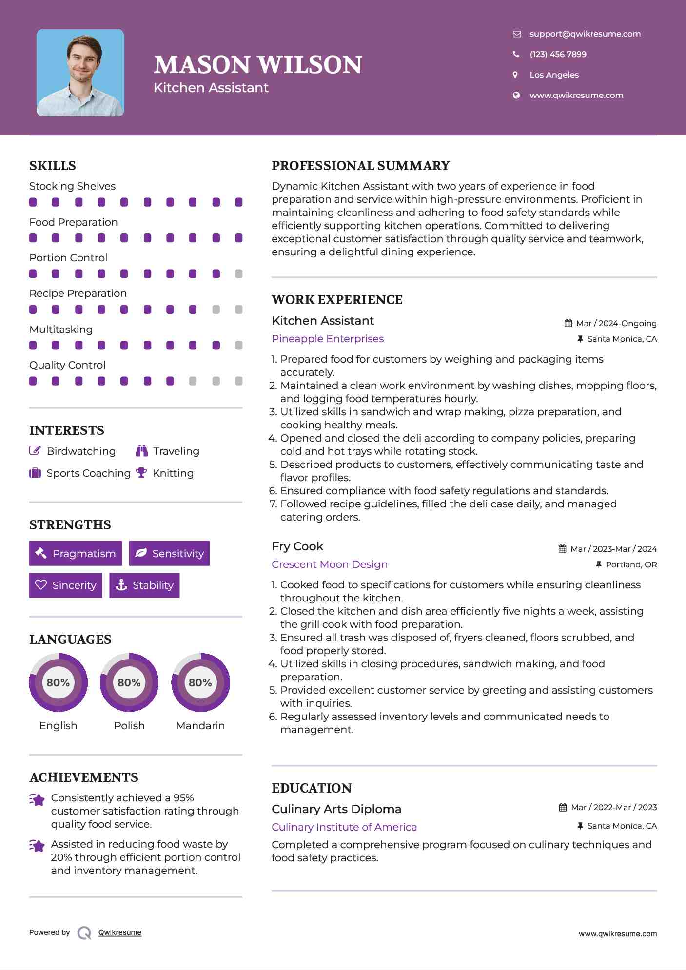 Deli Associate Resume Samples QwikResume