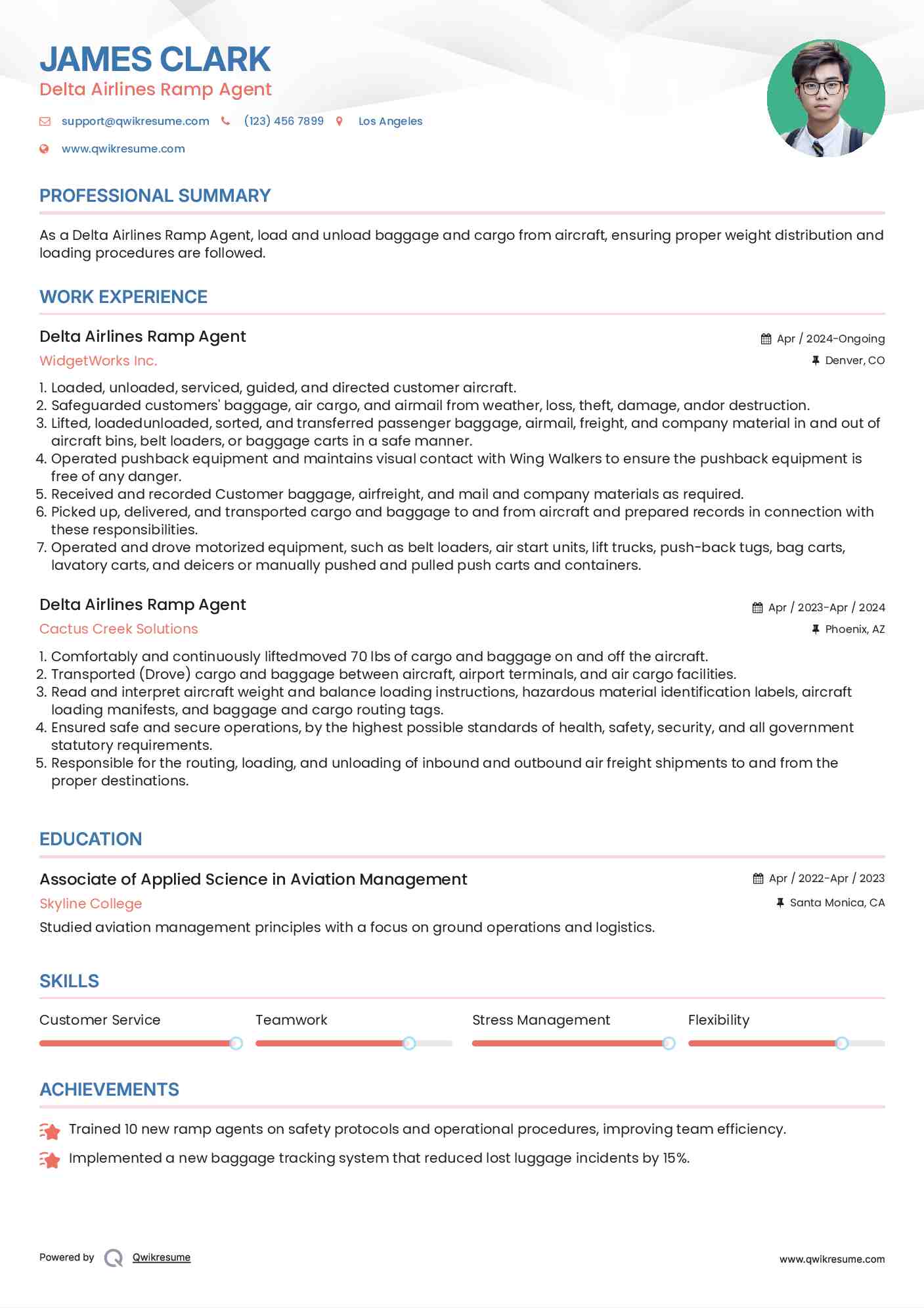 10 Delta Airlines Ramp Agent Resume - Delta Airlines Ramp Agent 1732969355 Pdf 