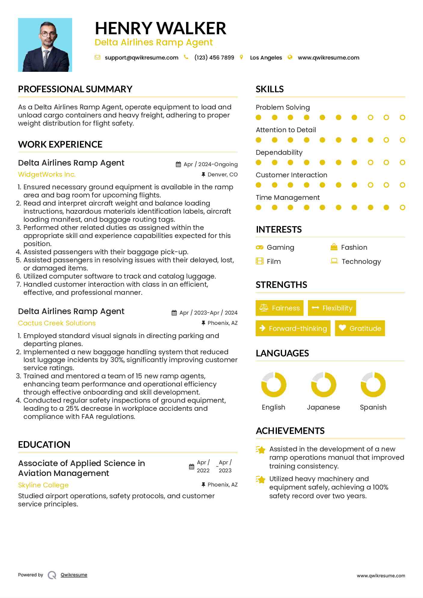 10 Delta Airlines Ramp Agent Resume - Delta Airlines Ramp Agent 1732969545 Pdf 