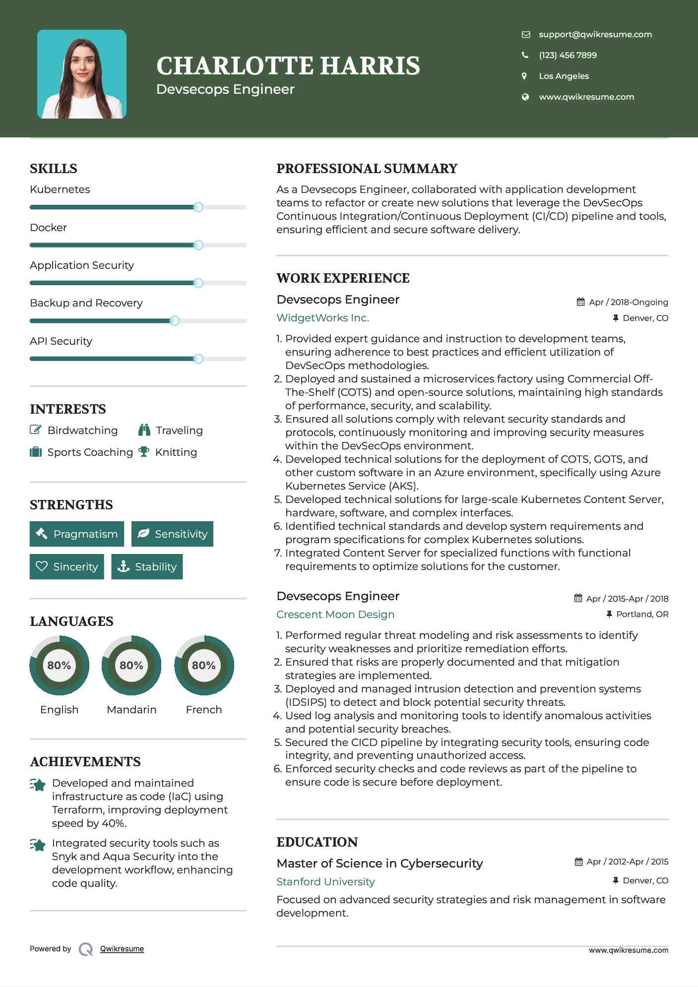 10 Devsecops Engineer Resume Samples - Devsecops Engineer 1730541784 Pdf 