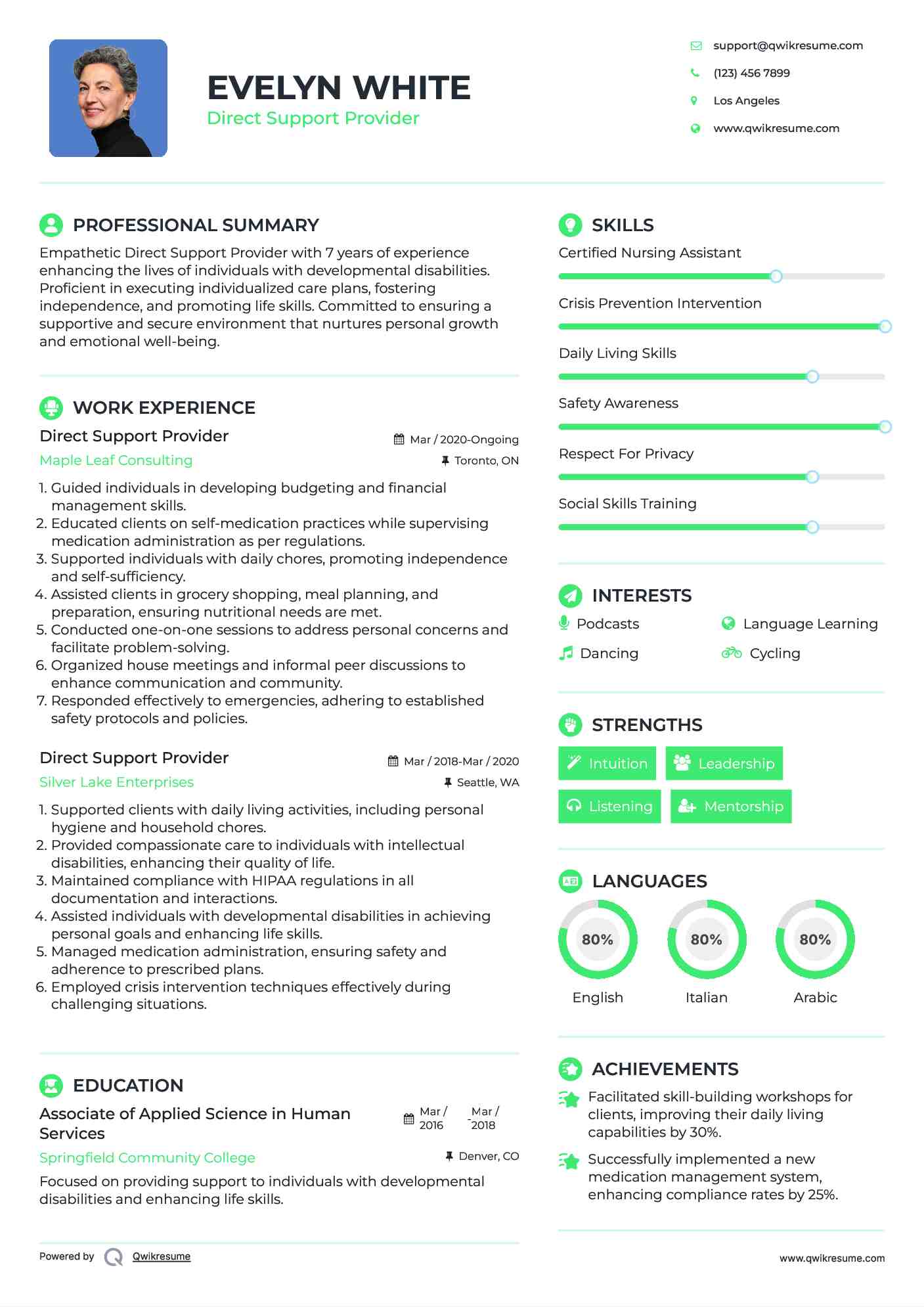 10 Direct Support Provider Resume - Direct Support Provider 1582888263 Pdf 