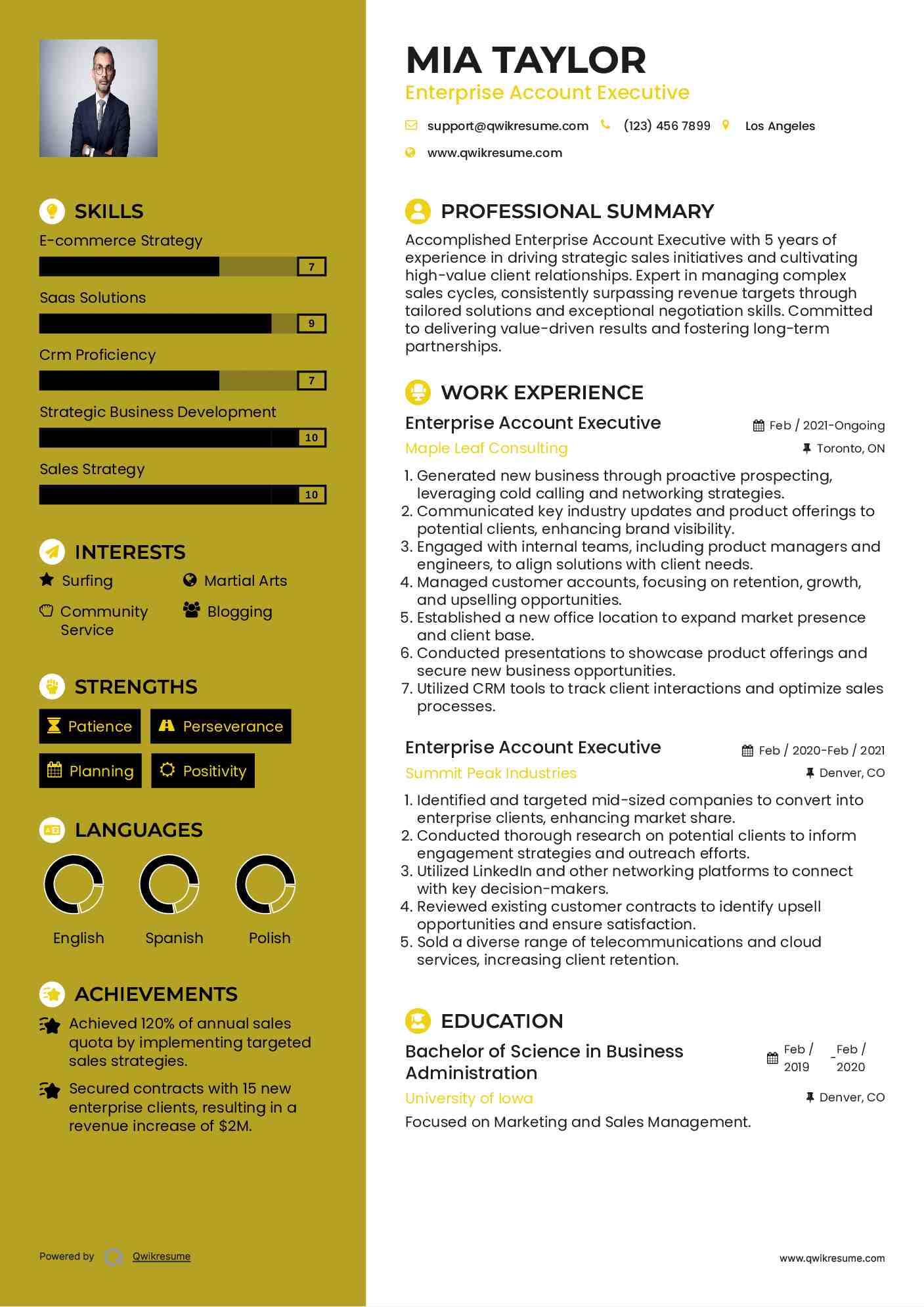 10 Enterprise Account Executive - Enterprise Account Executive 1583314973 Pdf 