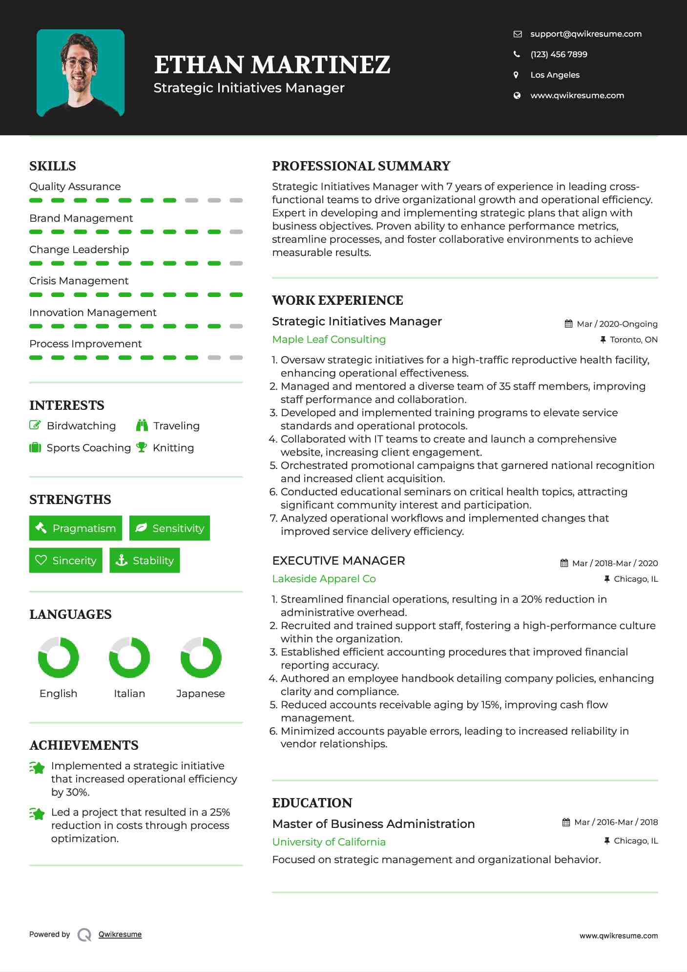 10 Executive Manager Resume Samples - Executive Manager 1567673233 Pdf 