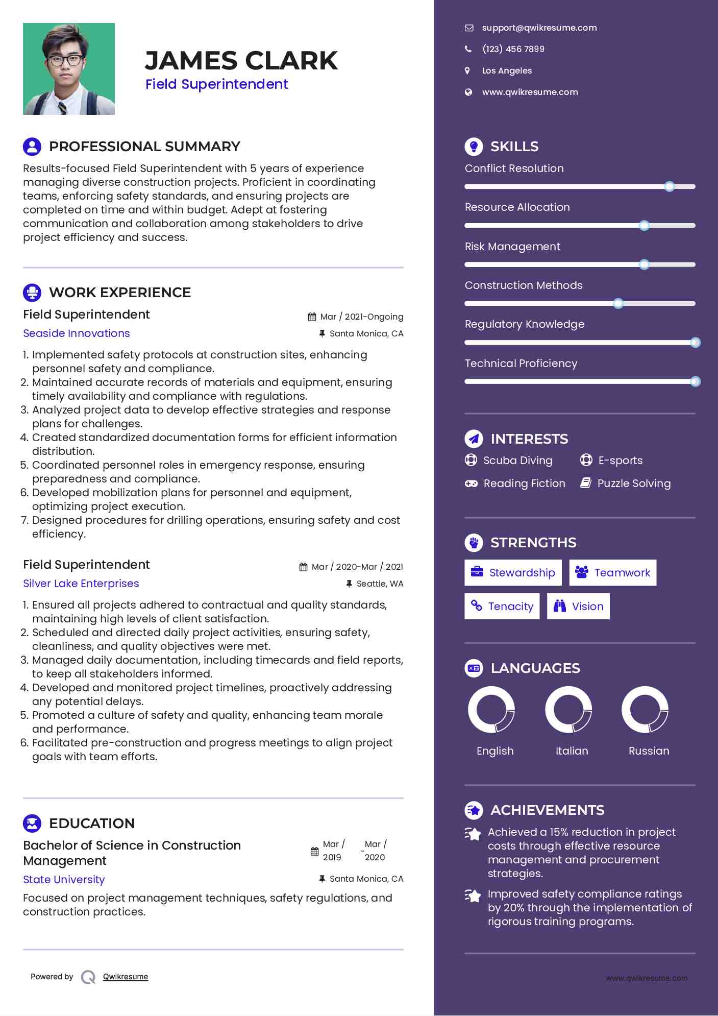 10 Field Superintendent Resume - Field Superintendent 1571726407 Pdf 