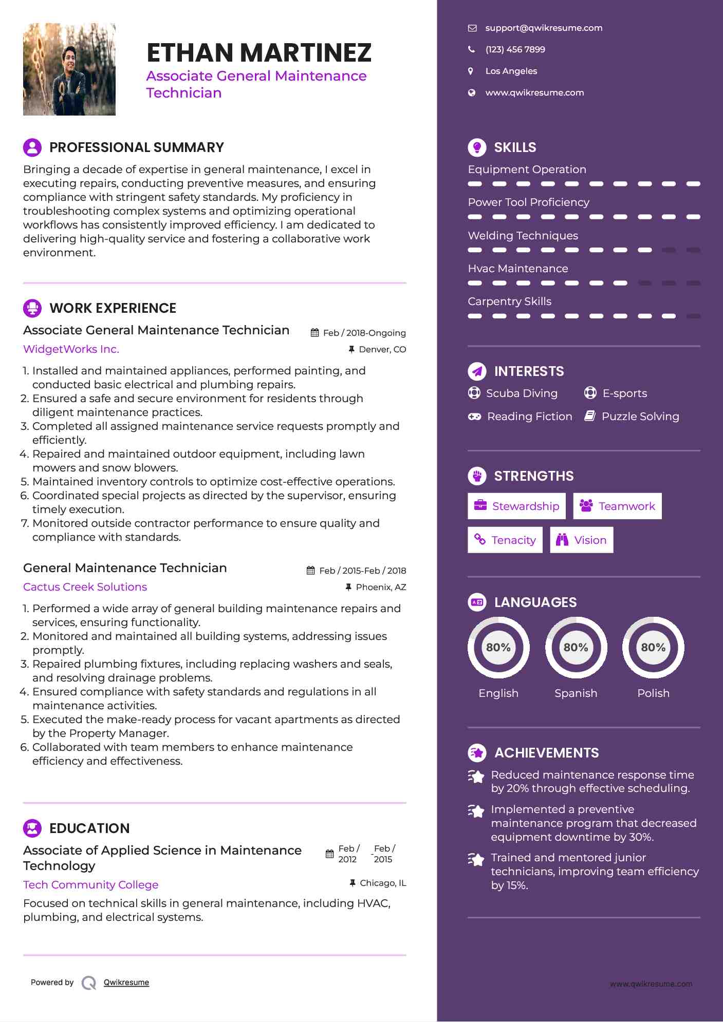 10 General Maintenance Technician - General Maintenance Technician 1569573038 Pdf 