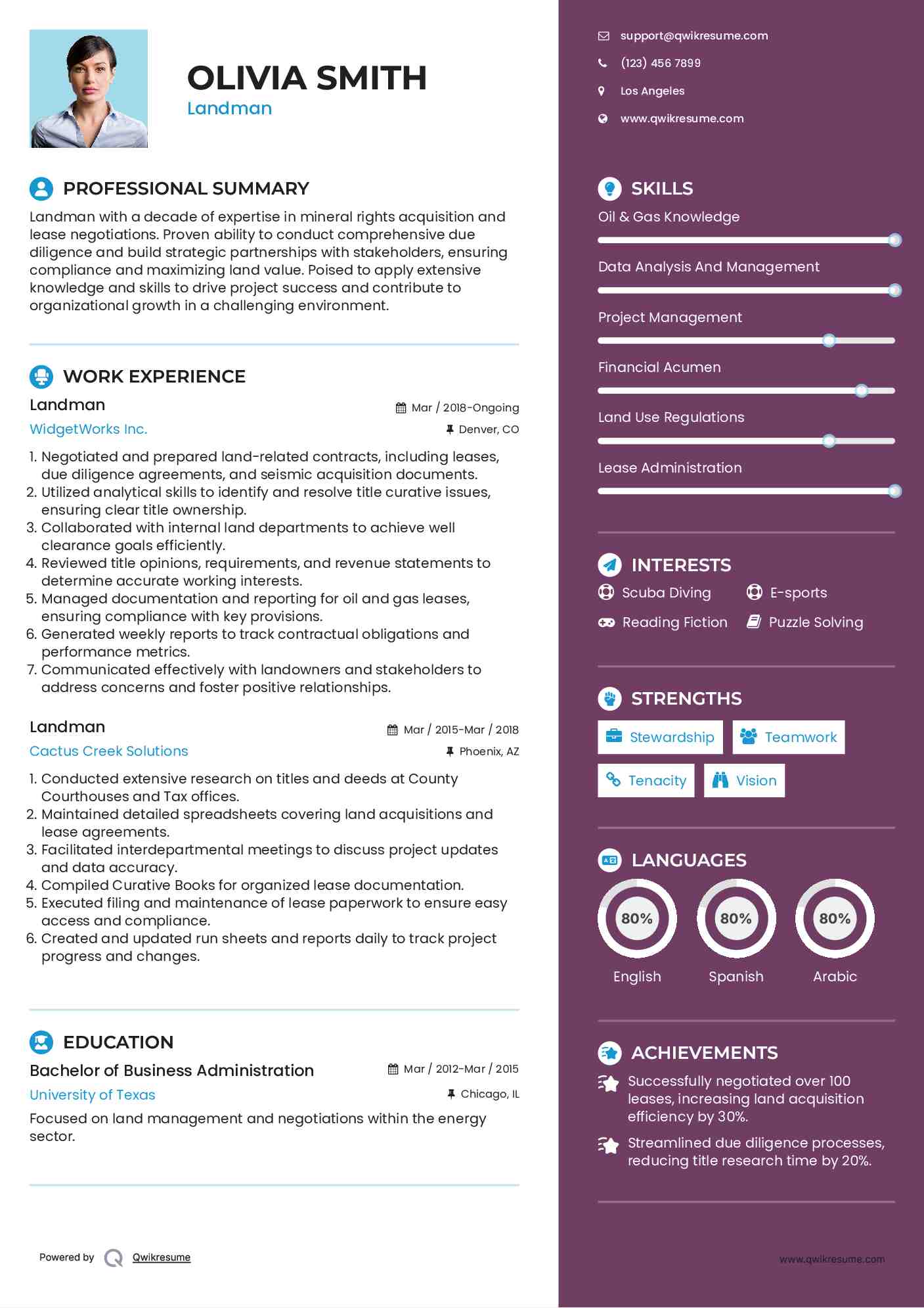 10 Landman Resume Samples amp Templates - Landman 1578389075 Pdf landman resume