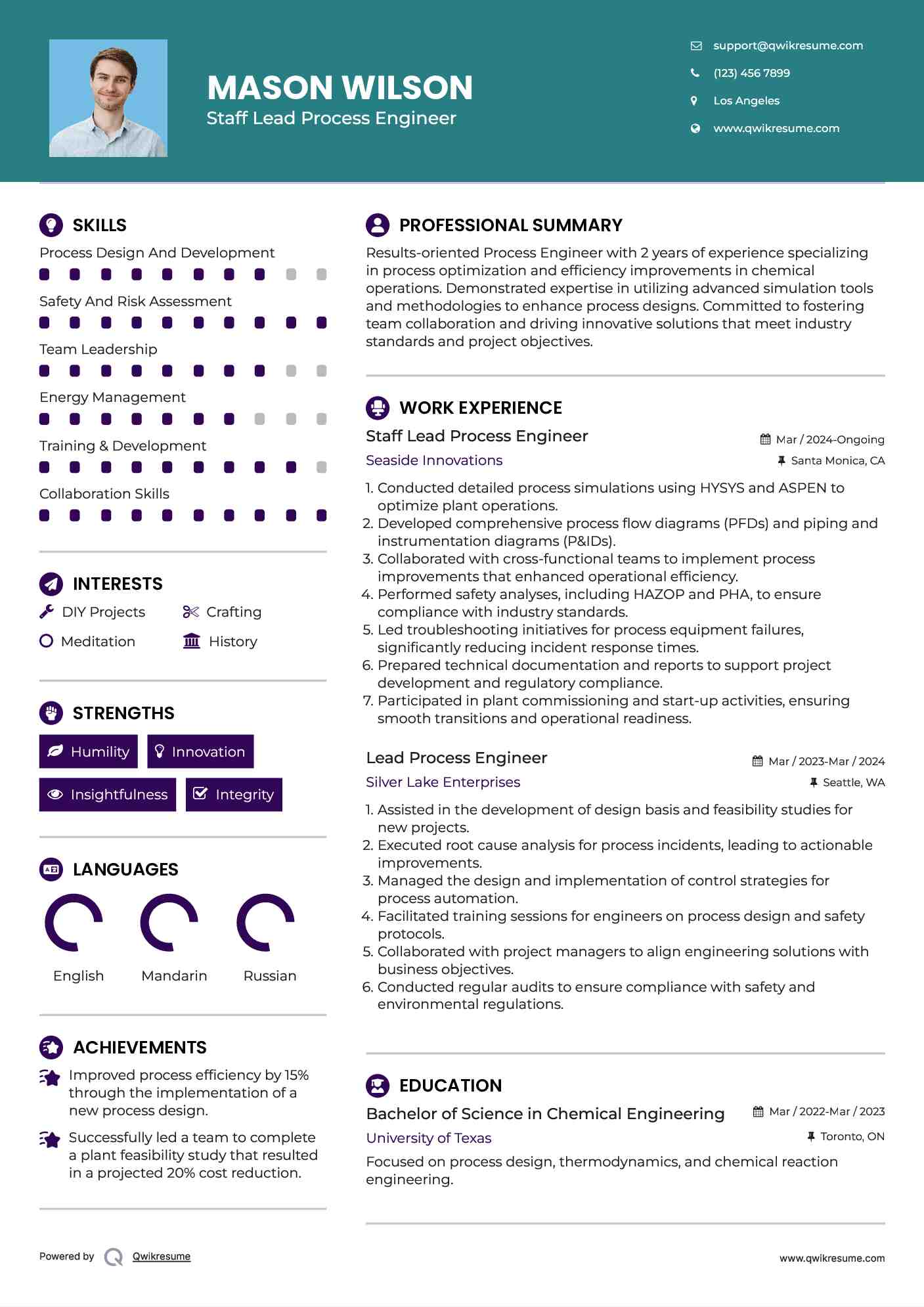 10 Lead Process Engineer Resume - Lead Process Engineer 1586783917 Pdf 