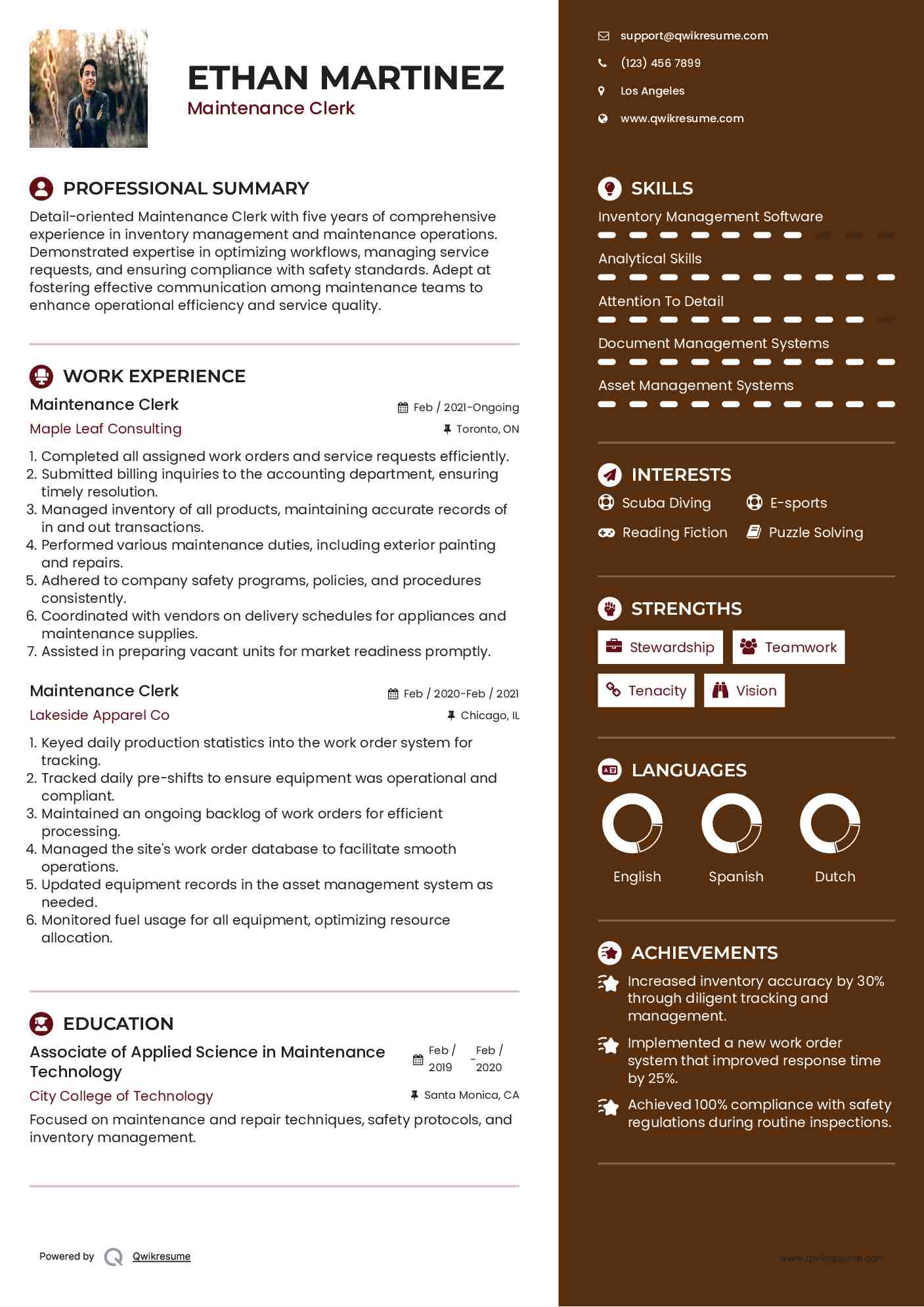 Order resume online eyeglasses