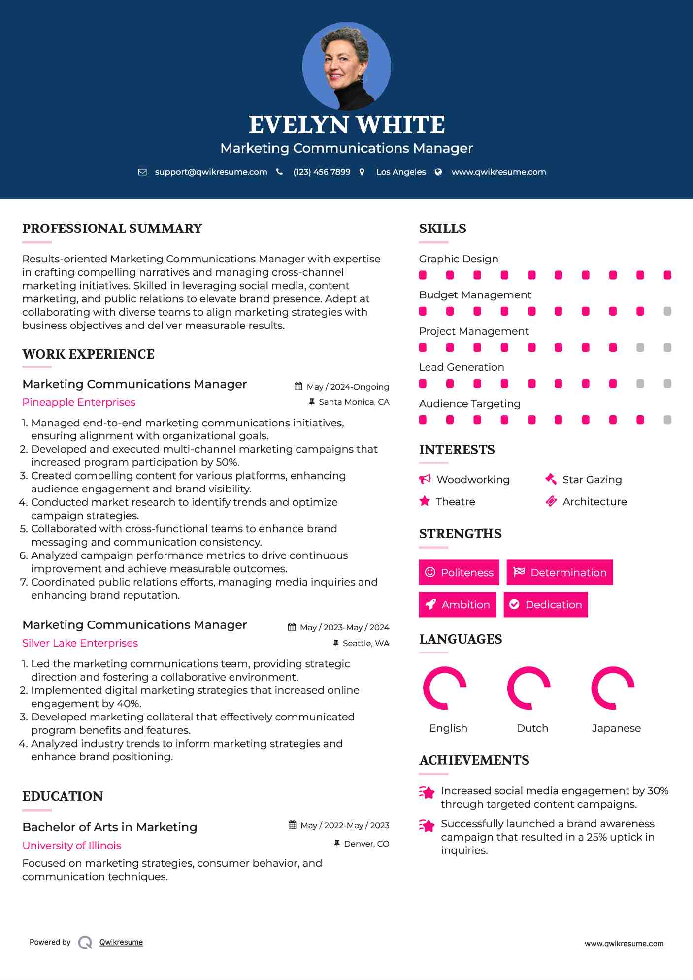 marketing communications manager resume samples qwikresume asst manager resume