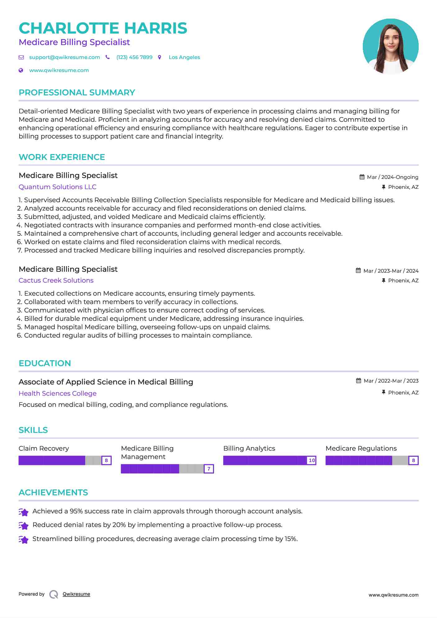10 Medicare Billing Specialist - Medicare Billing Specialist 1587132380 Pdf