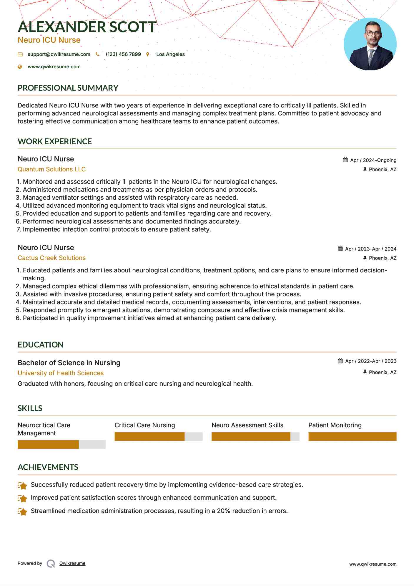 10 Neuro ICU Nurse Resume Samples - Neuro Icu Nurse 1708523505 Pdf 