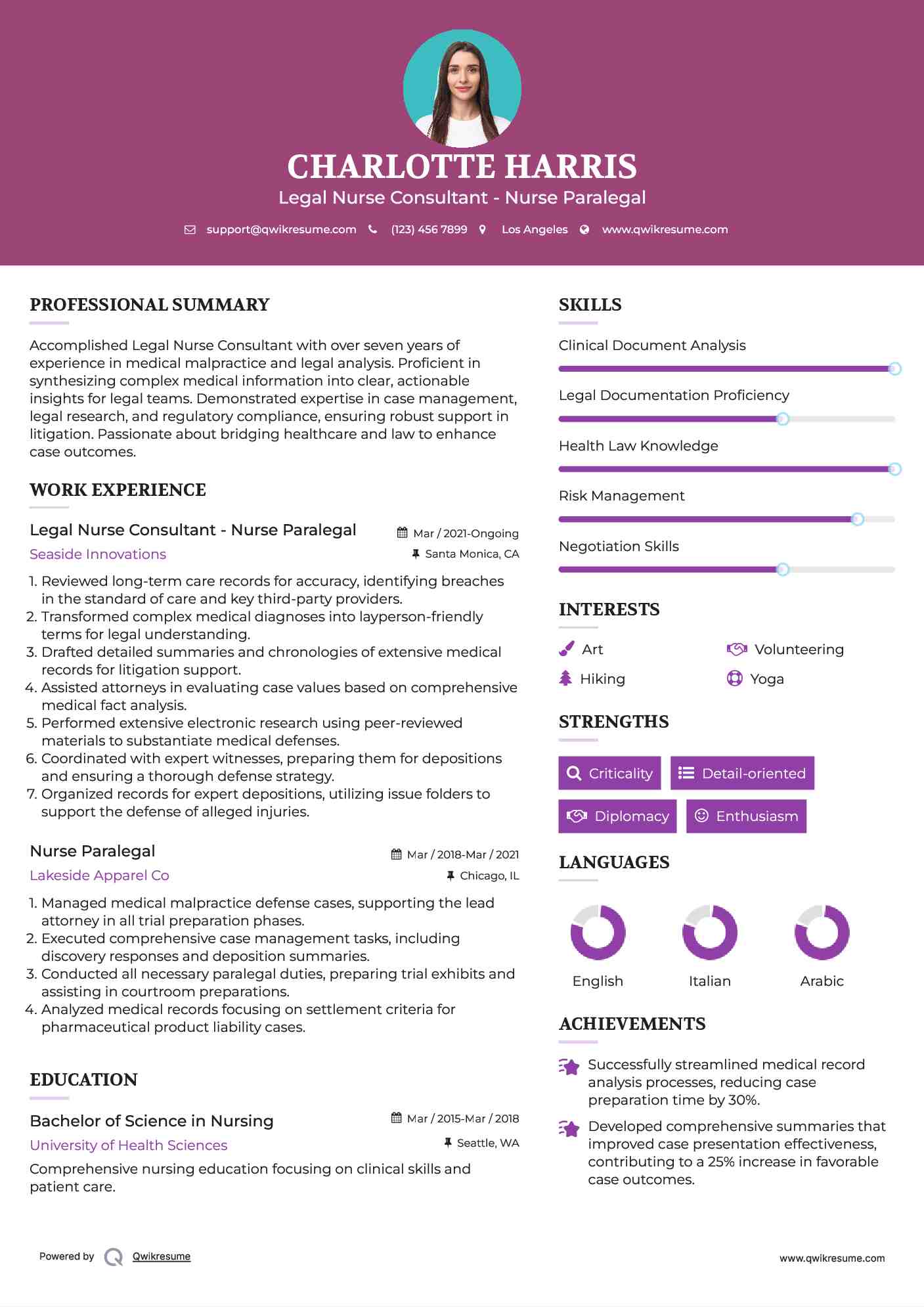 10 Nurse Paralegal Resume Samples - Nurse Paralegal 1661496969 Pdf 