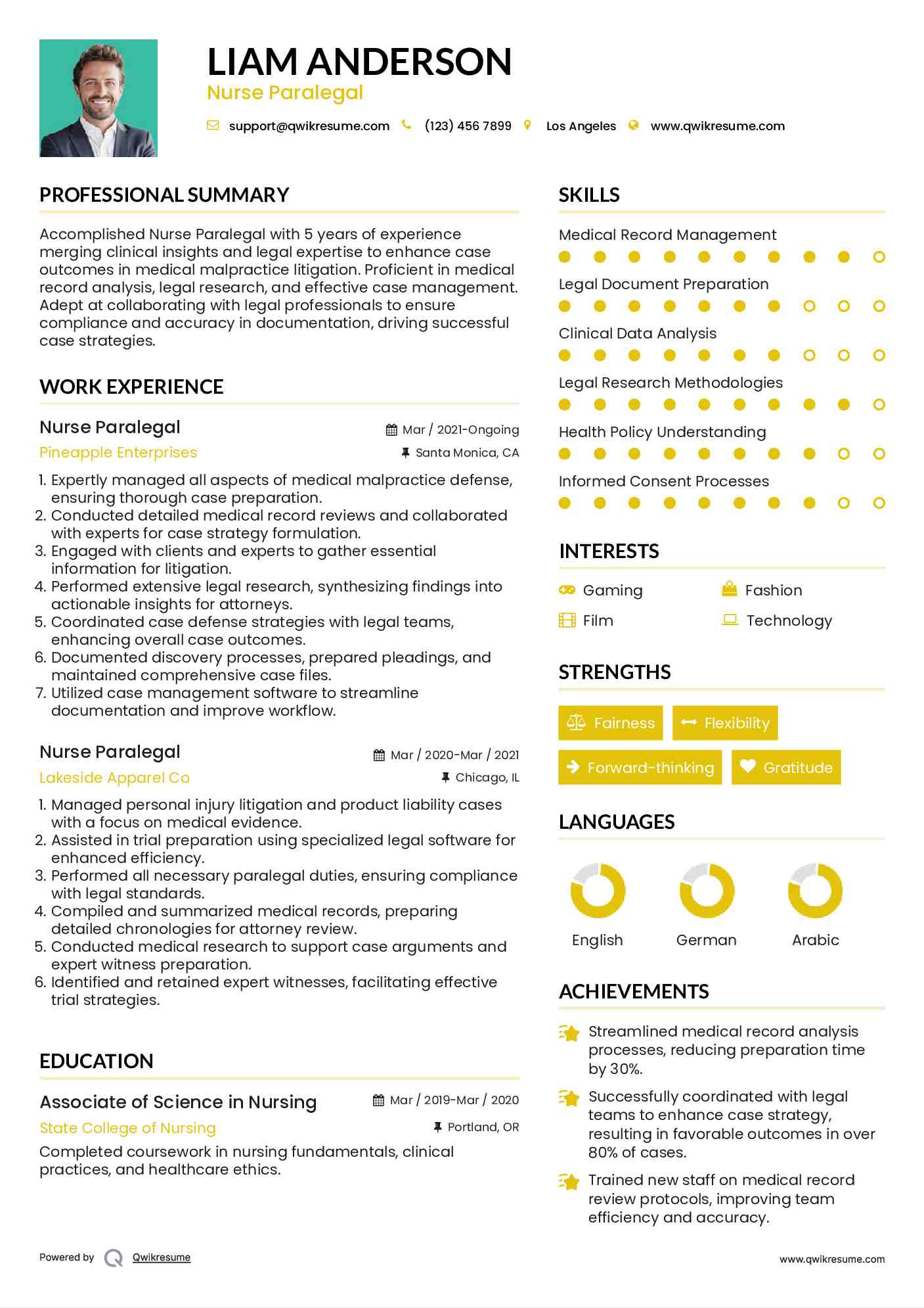 10 Nurse Paralegal Resume Samples - Nurse Paralegal 1661497009 Pdf 