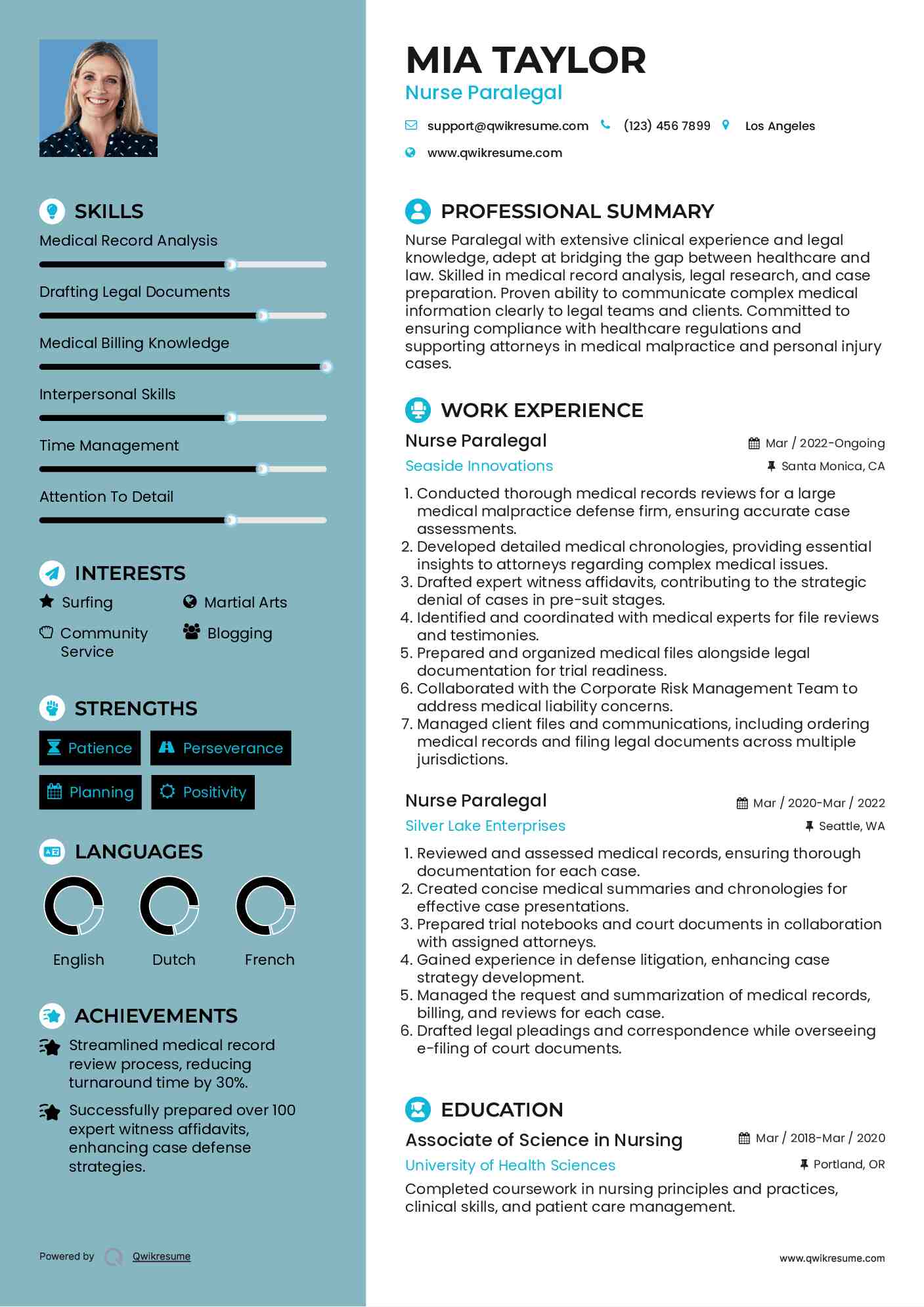 10 Nurse Paralegal Resume Samples - Nurse Paralegal 1661497671 Pdf 