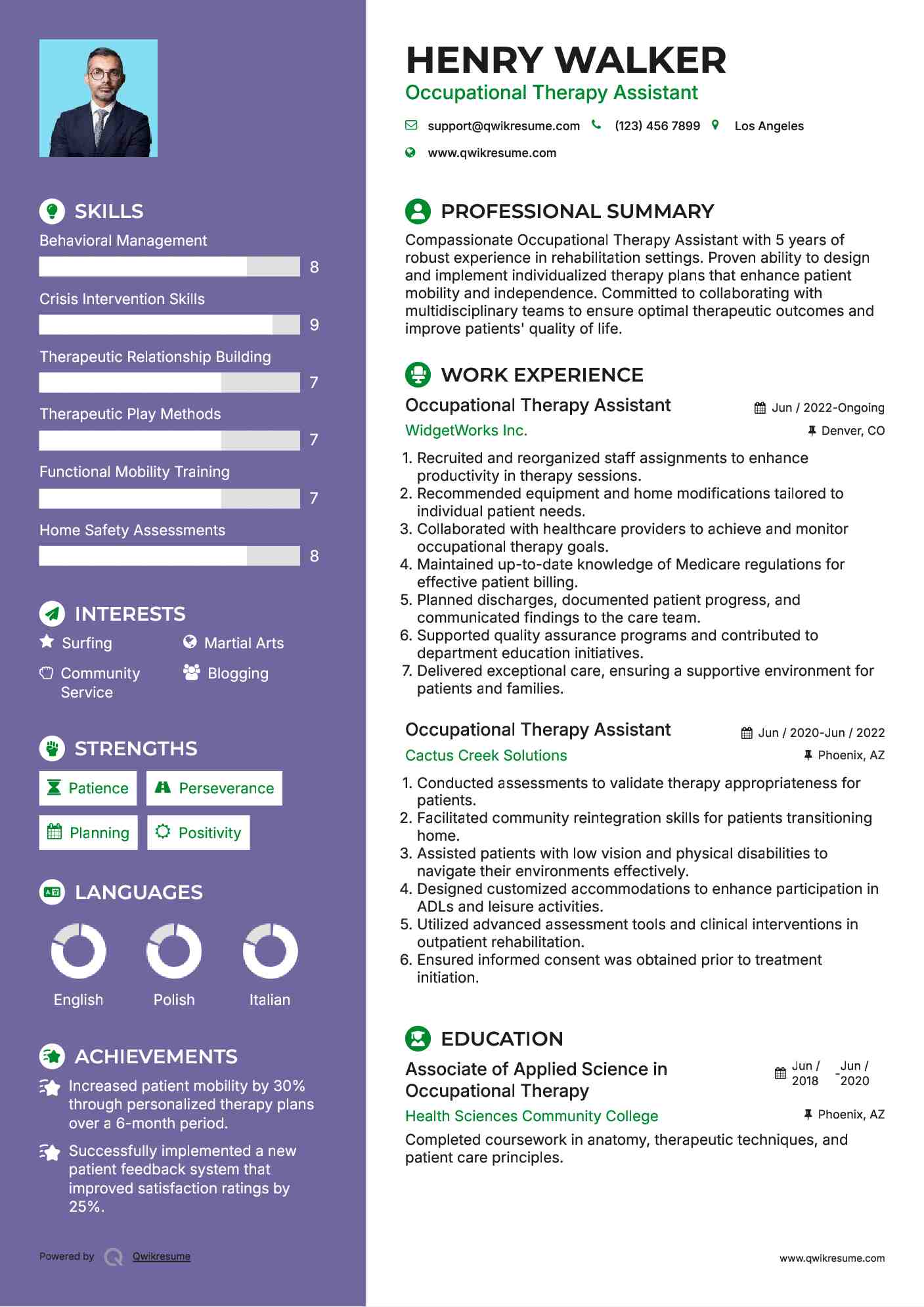 10 Occupational Therapy Assistant - Occupational Therapy Assistant 1561101002 Pdf 
