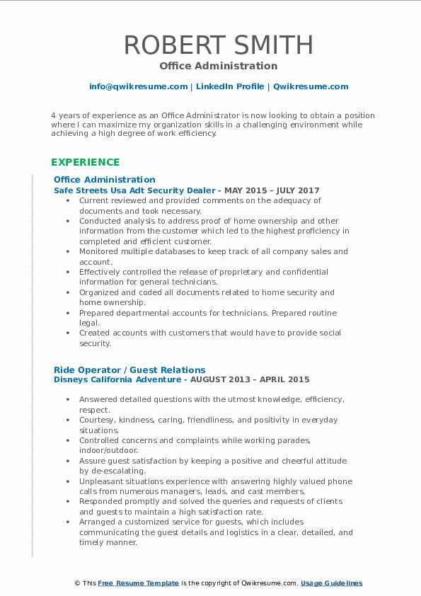office administration resume samples qwikresume office administrator resume sample