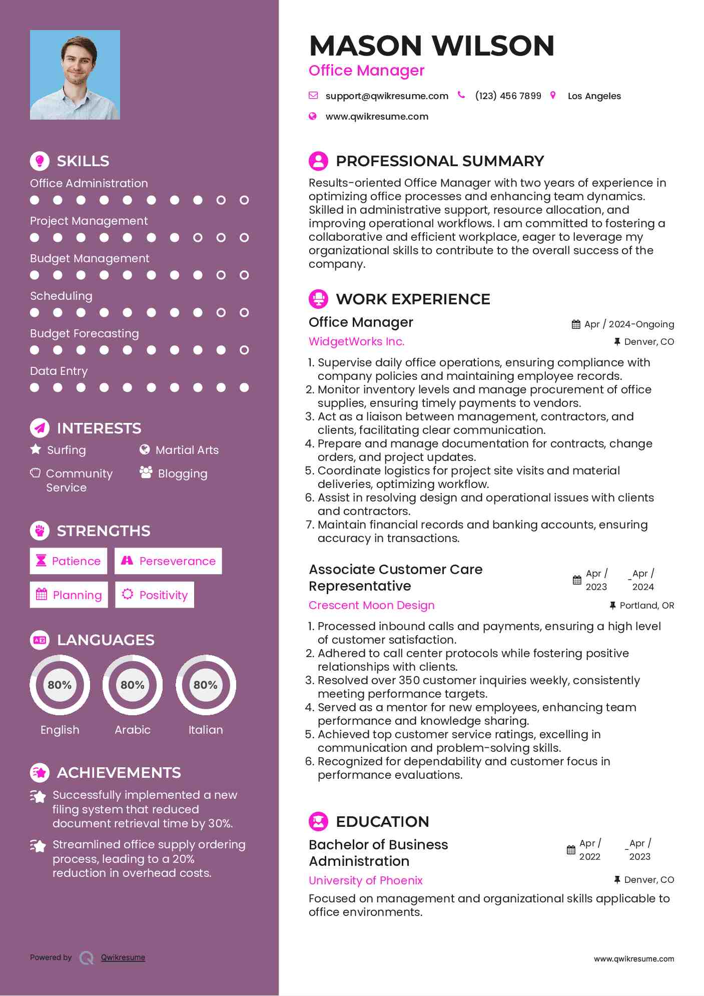 10 Office Manager Resume Samples - Office Manager 1559036895 Pdf 