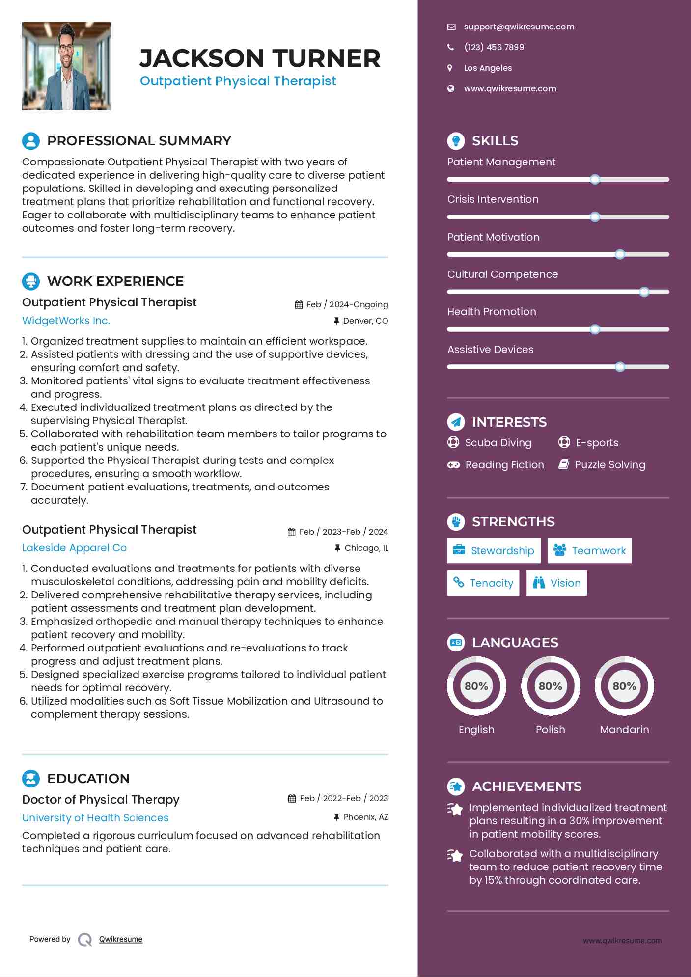 10 Outpatient Physical Therapist - Outpatient Physical Therapist 1615819976 Pdf