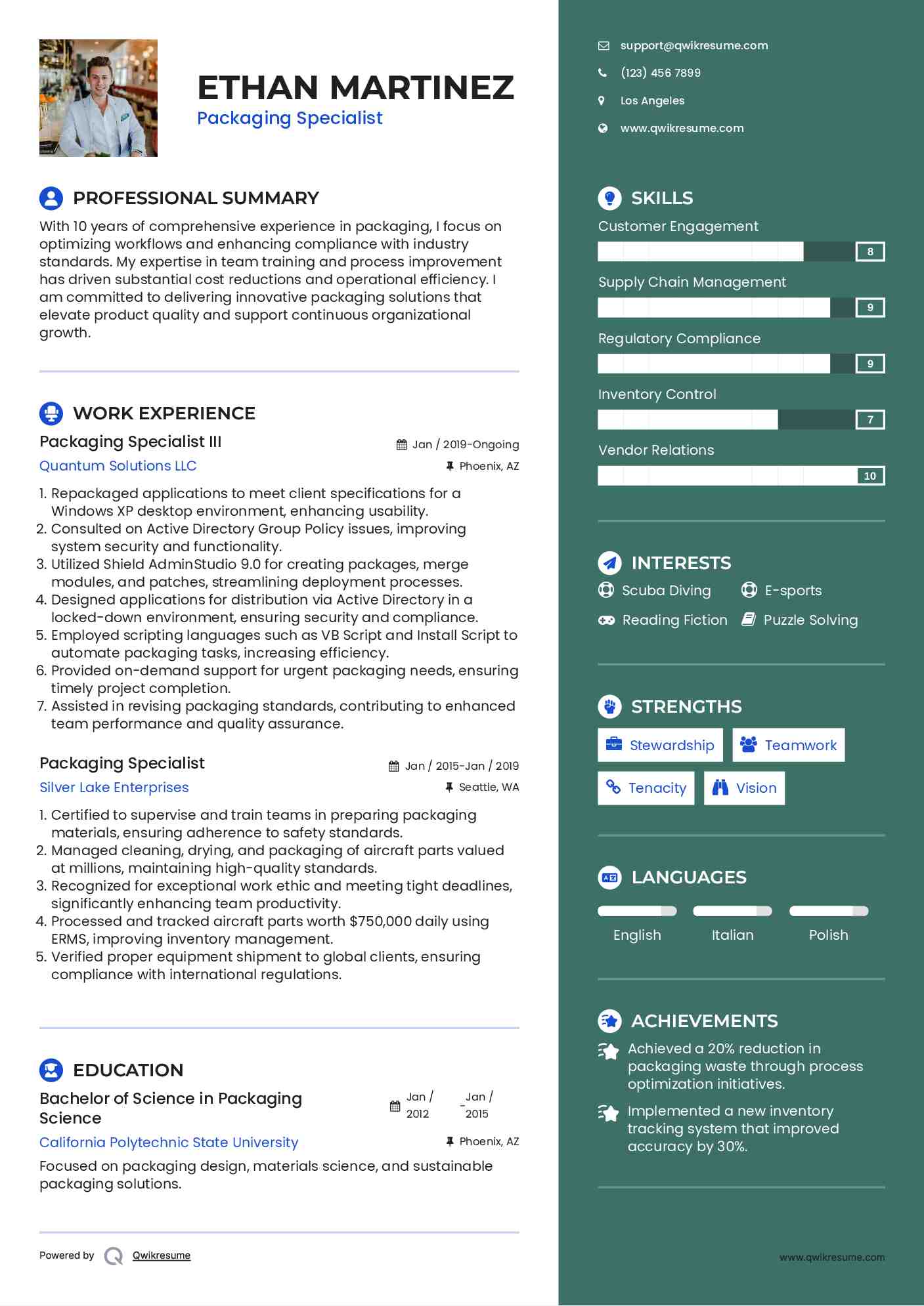 Packaging Yourself: The Targeted Resume [洋書] 10+ Packager Resume Samples & Templates for 2025