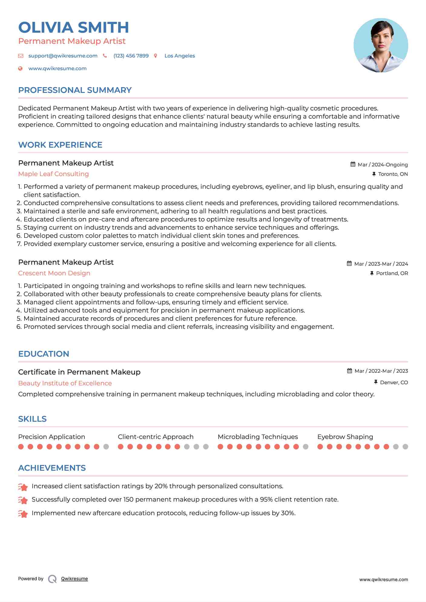 10 Permanent Makeup Artist Resume - Permanent Makeup Artist 1693995112 Pdf 