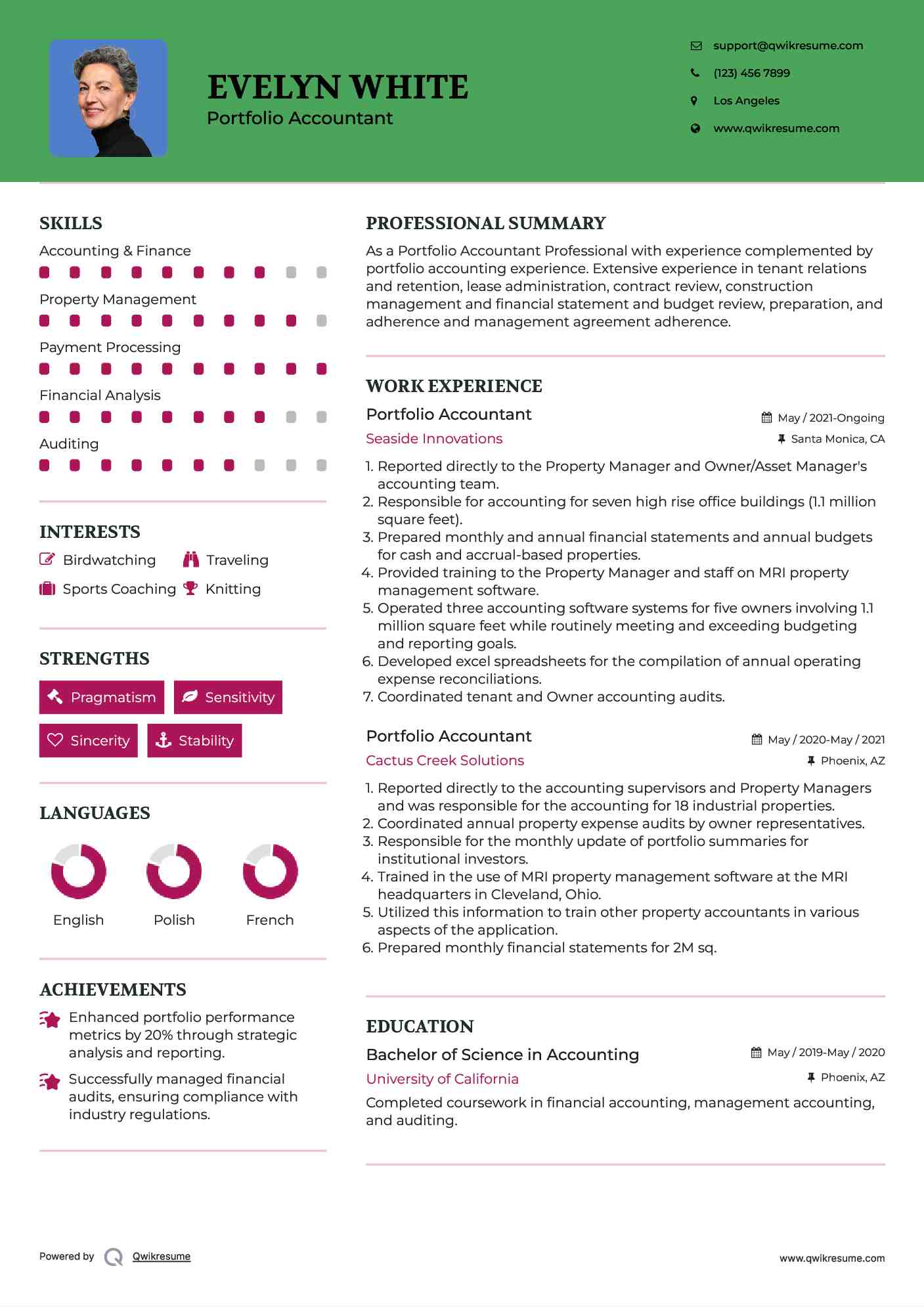 10 Portfolio Accountant Resume - Portfolio Accountant 1598426025 Pdf 