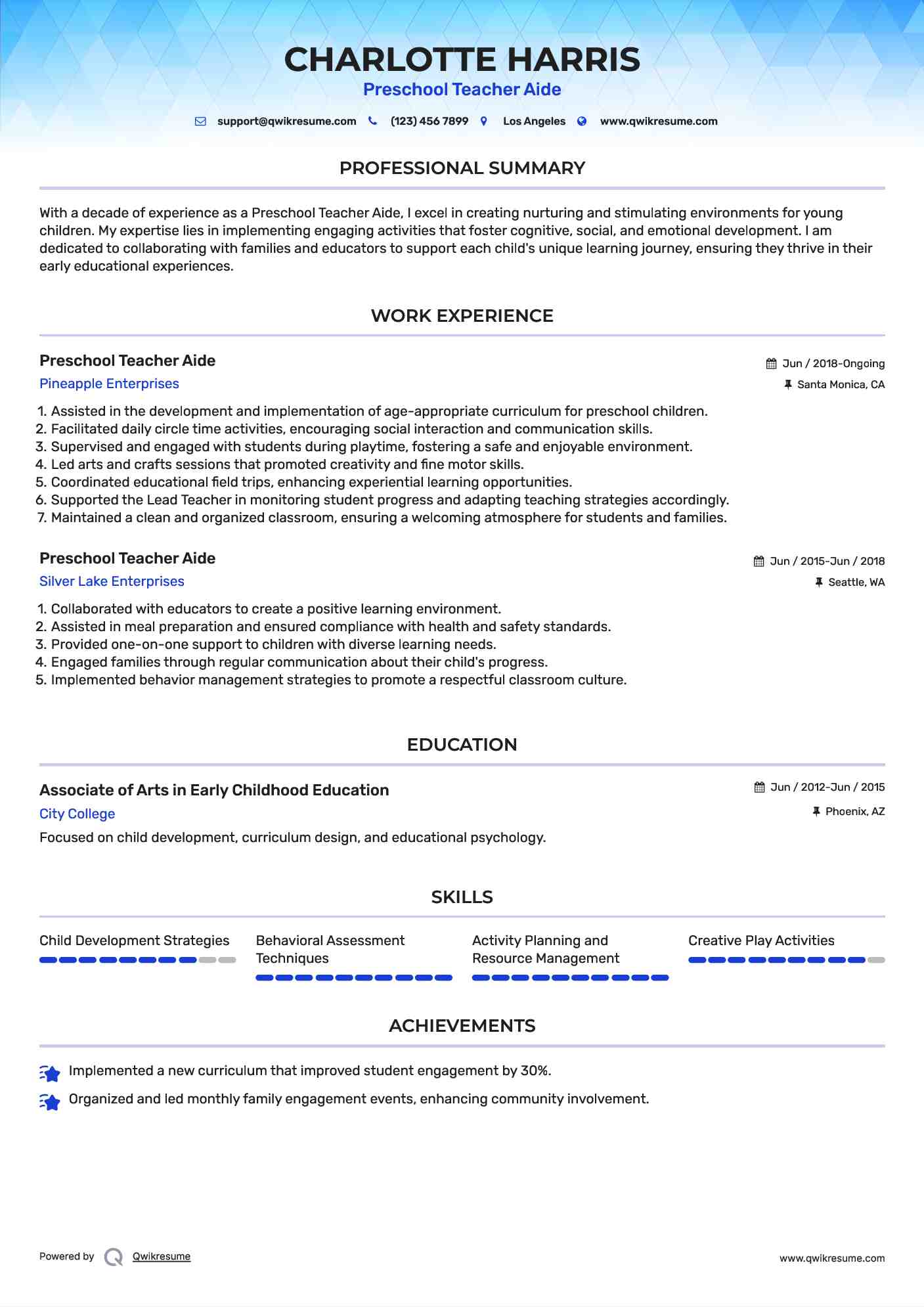 Preschool Teacher Aide Resume Samples - Preschool Teacher Aide 1622537038 Pdf 